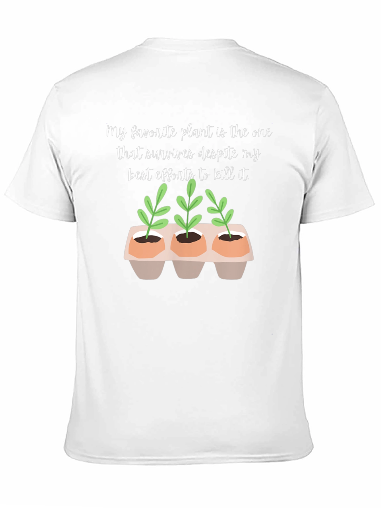 Black Resilient Plant Lover T-Shirt - Funny Gardening Gift view 11