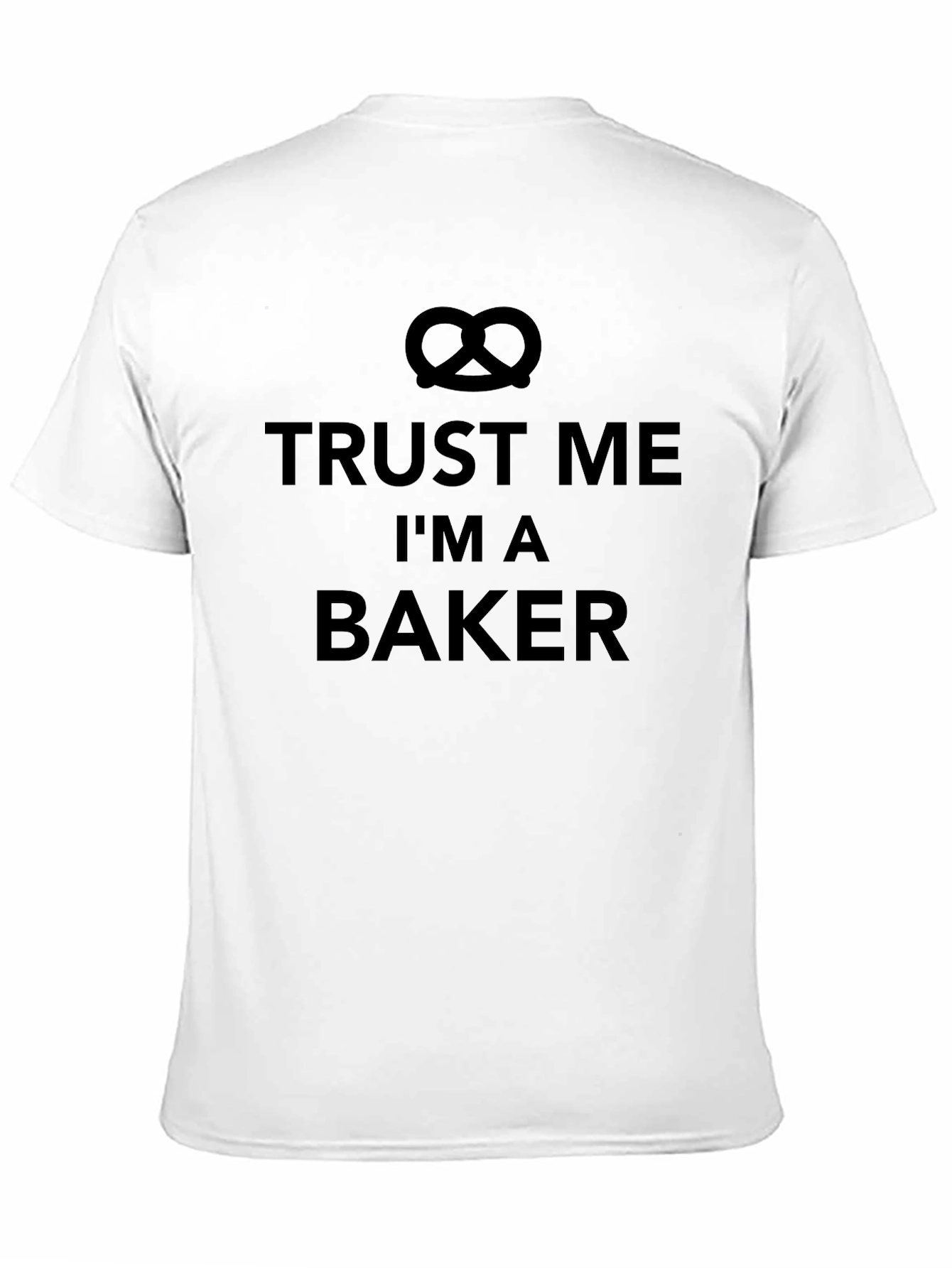 Black Trust Me I'm A Baker T-Shirt - Black view 11