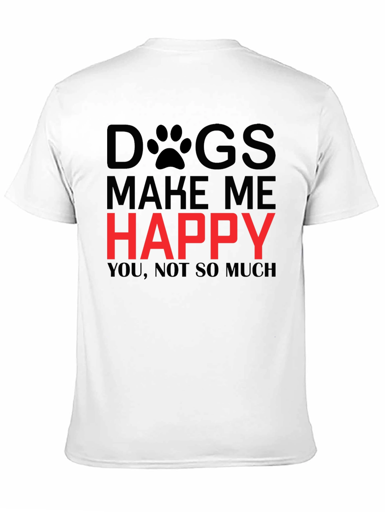 Black Dogs Make Me Happy Graphic Tee view 11
