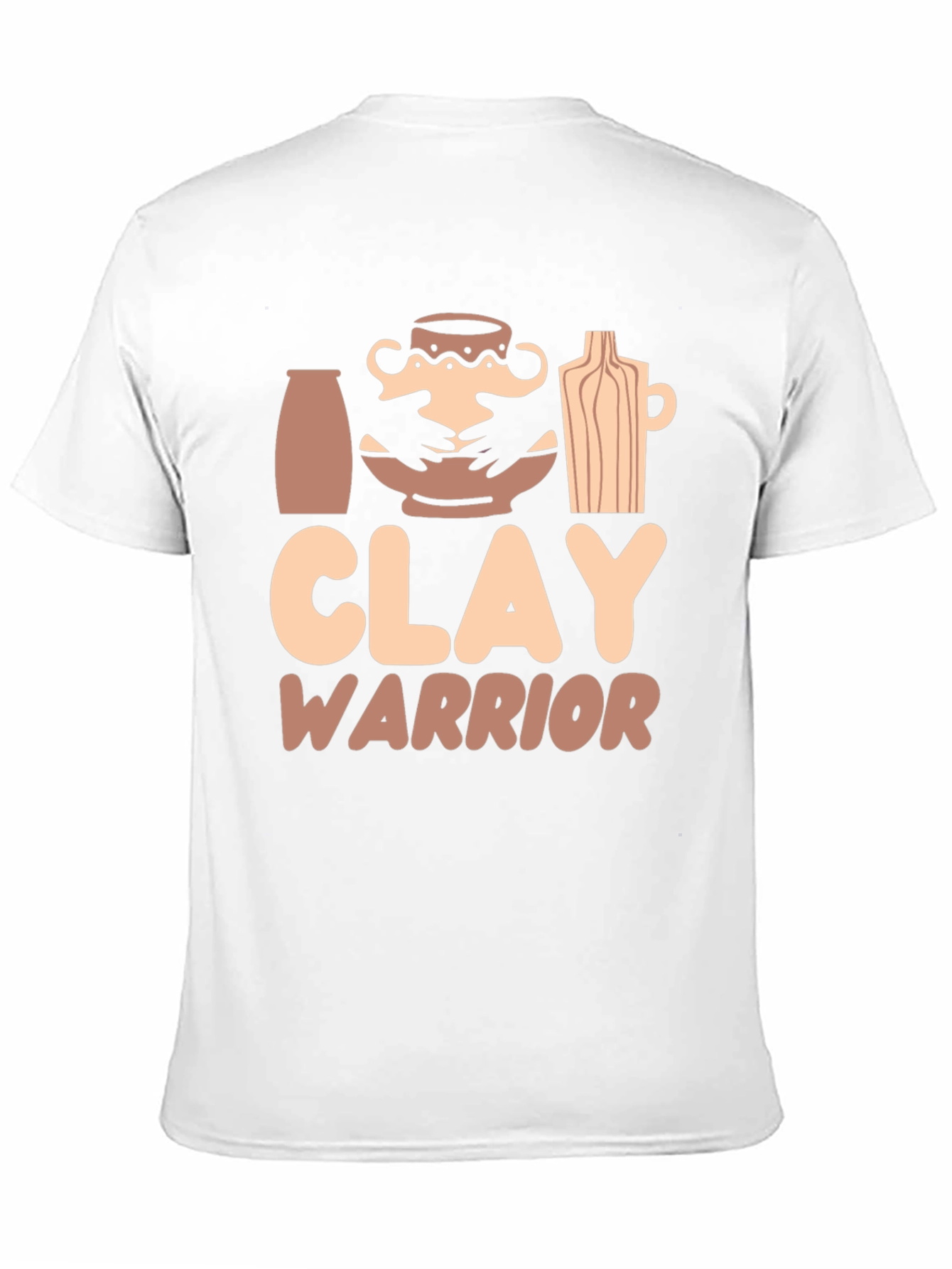 Black Clay Warrior Graphic T-Shirt - Pottery Lover Gift view 11