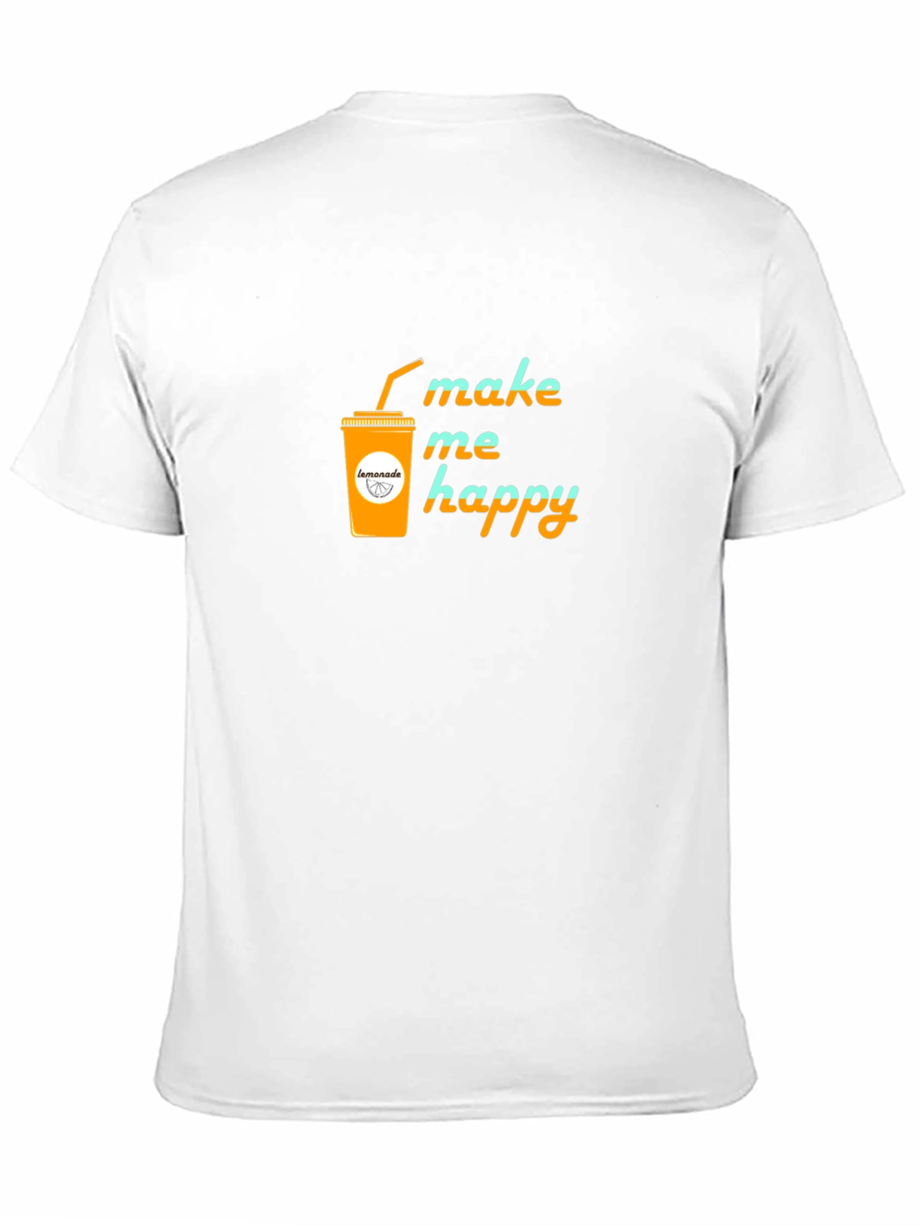 Black Make Me Happy Lemonade Graphic Tee - Black T-Shirt view 11