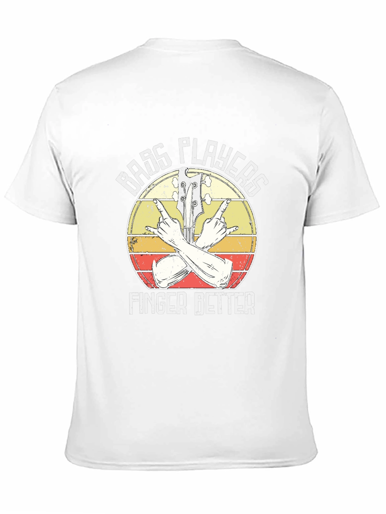 Black Bass Players Finger Better T-Shirt view 11