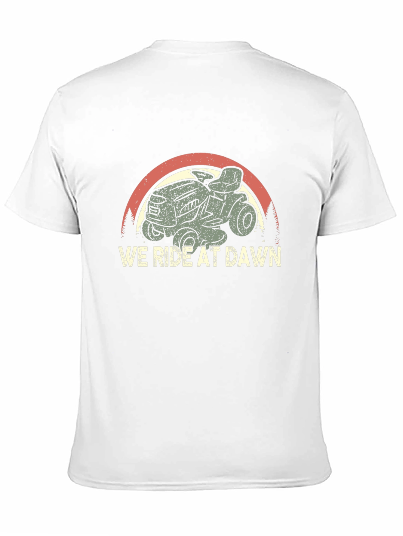 Black We Ride At Dawn T-Shirt view 11