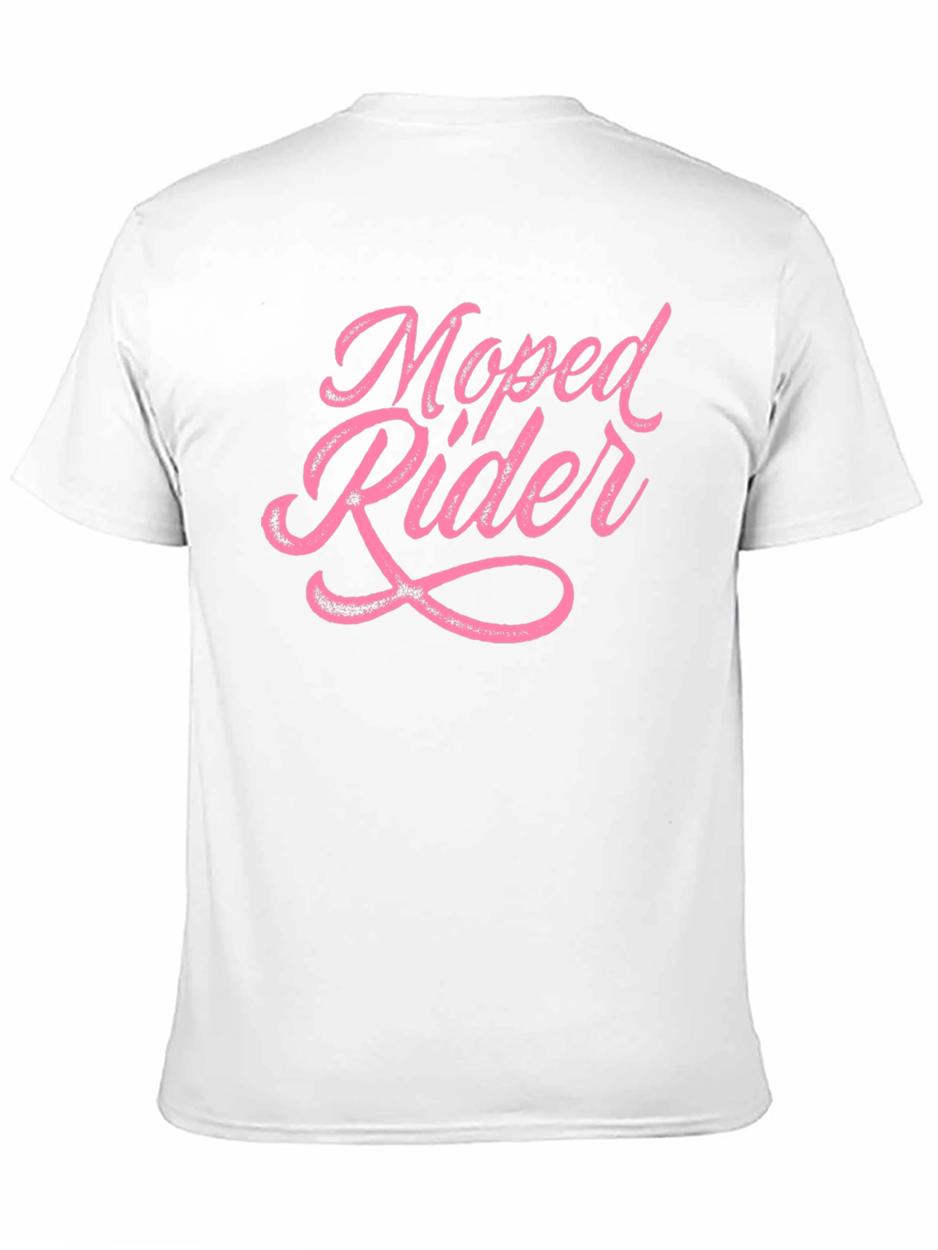 Black Moped Rider Graphic Tee view 11