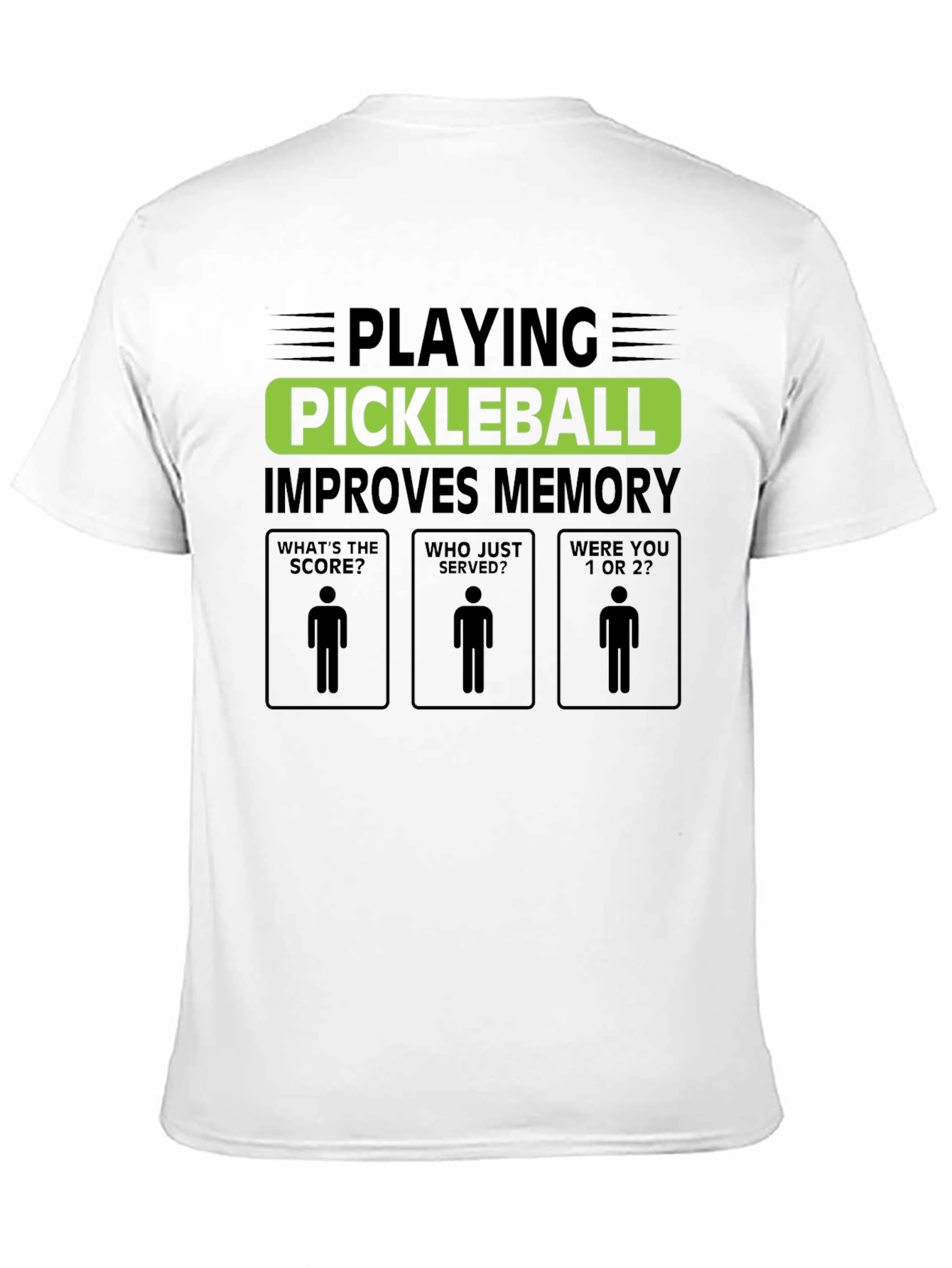 Pickleball Memory T-Shirt - Funny Pickleball Tee - 11