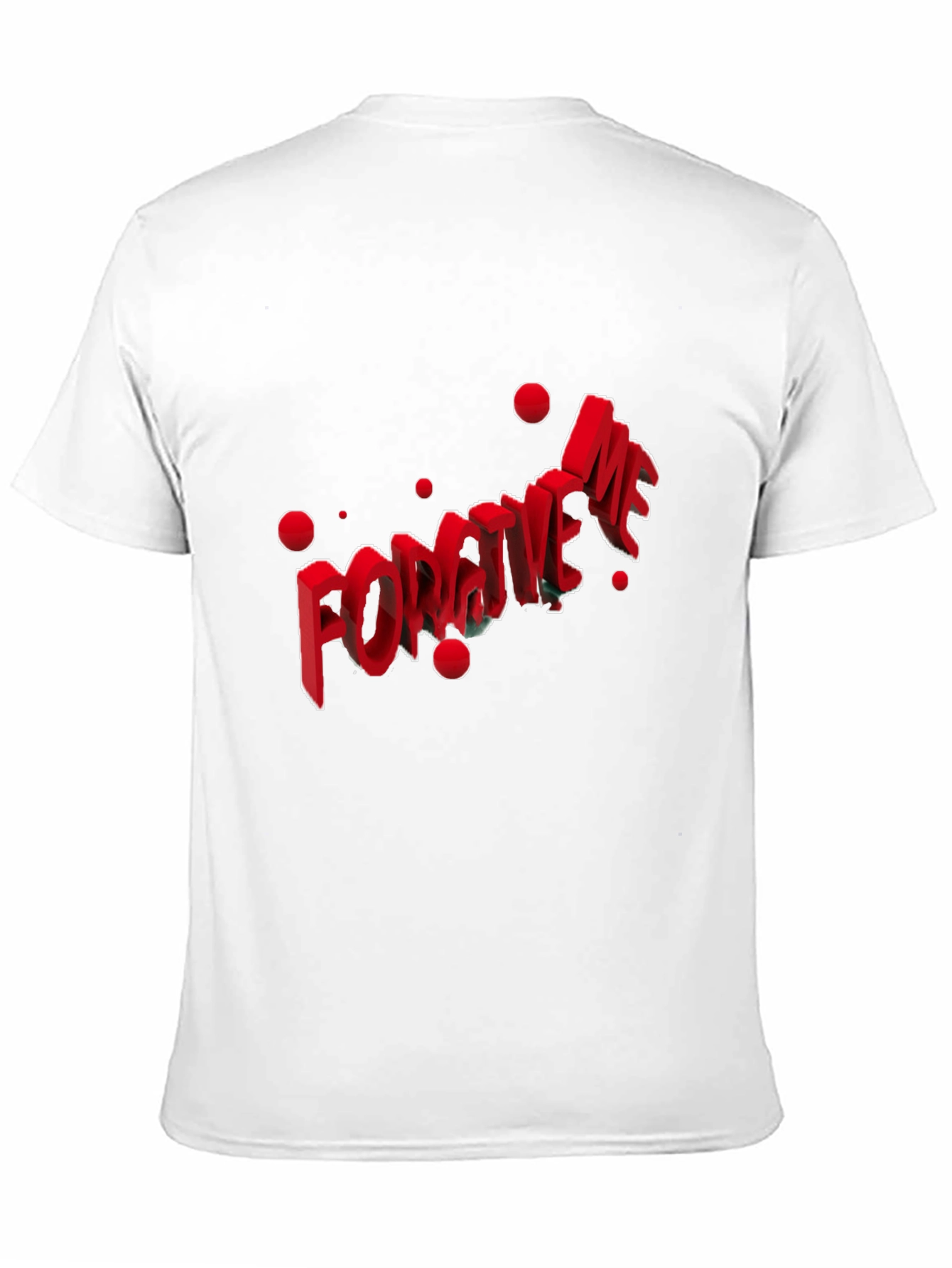 Black Forgive Me Graphic Tee - Black view 11