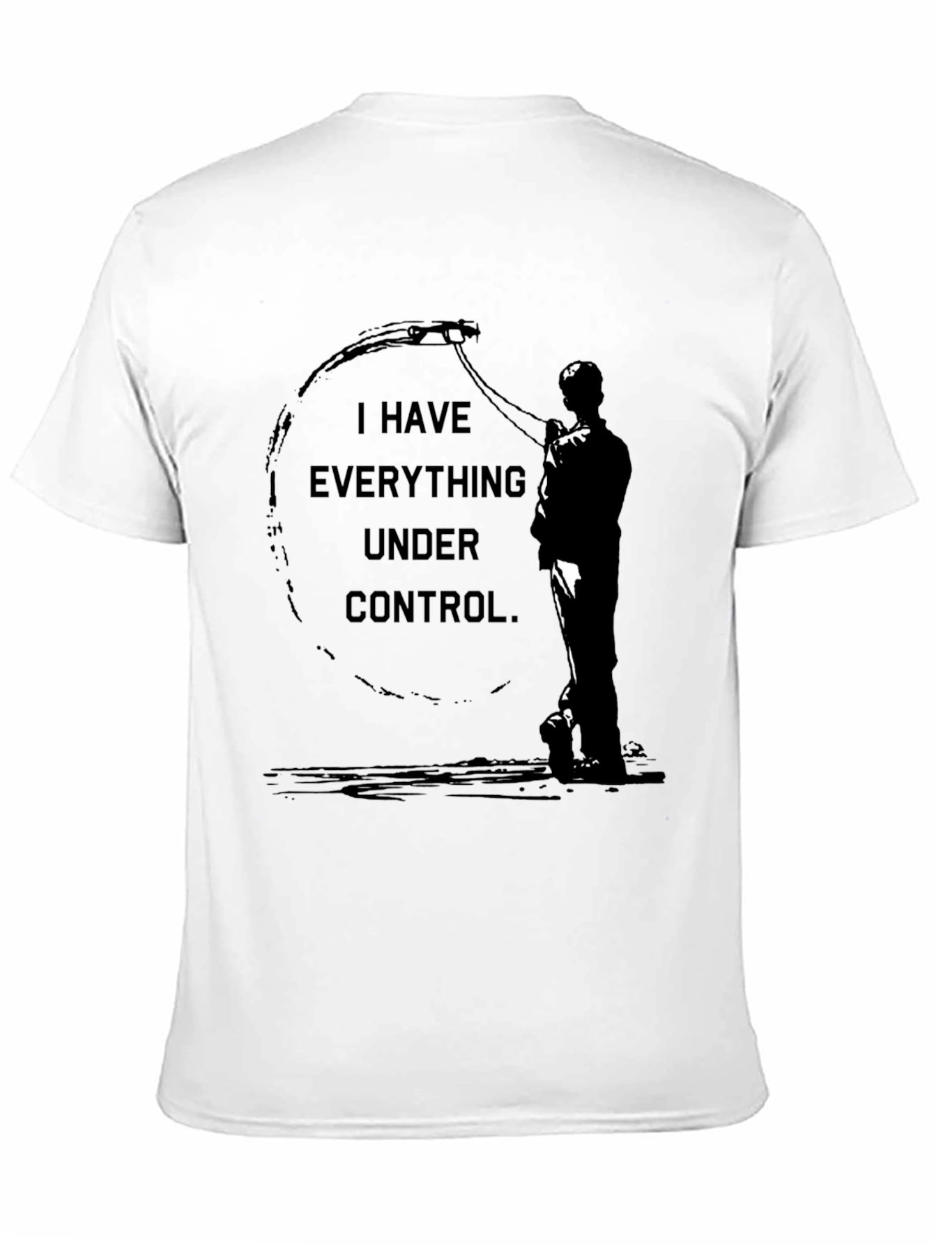 Black Control Graphic T-Shirt view 11