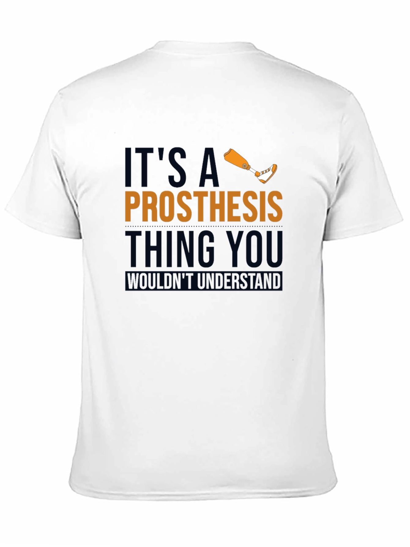 Black Prosthesis Thing T-Shirt - Unique Design, Comfortable Fit view 11