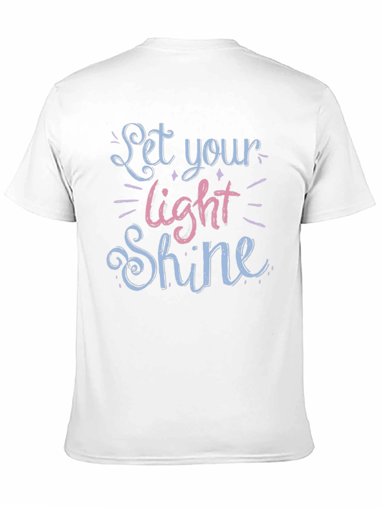 Black Let Your Light Shine Graphic Tee view 11