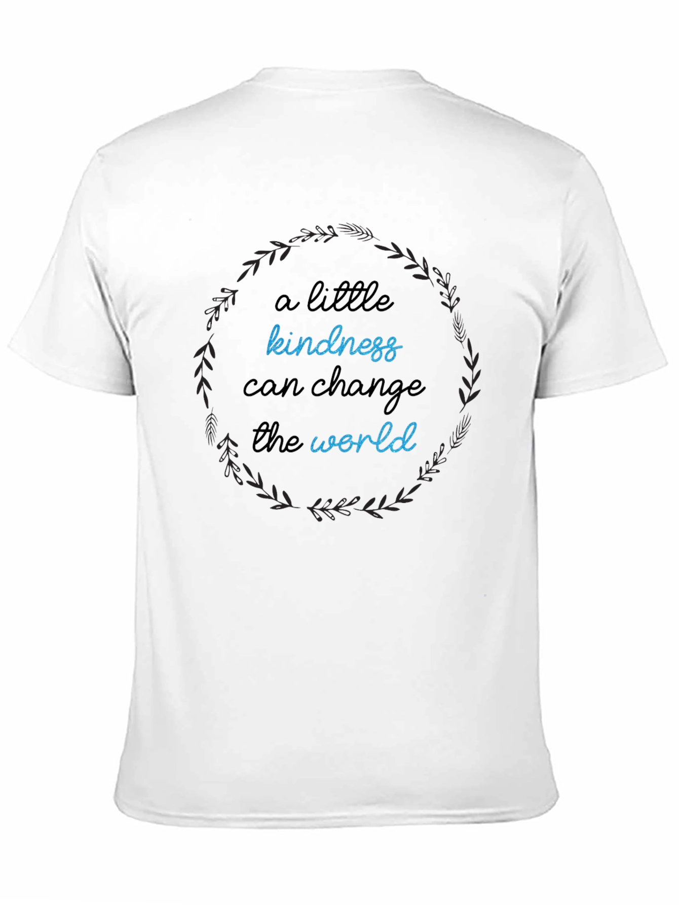 Black Kindness Change the World Graphic Tee view 11