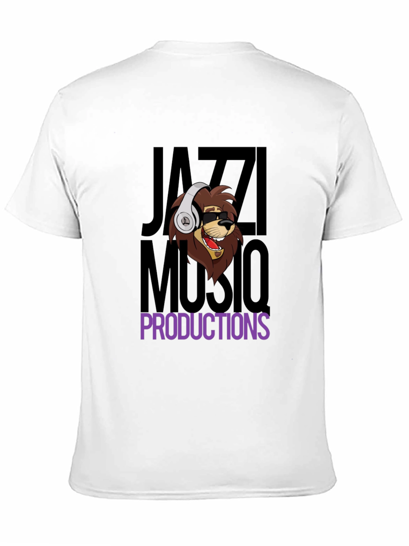 Black Jazz Music Productions Black T-Shirt view 11