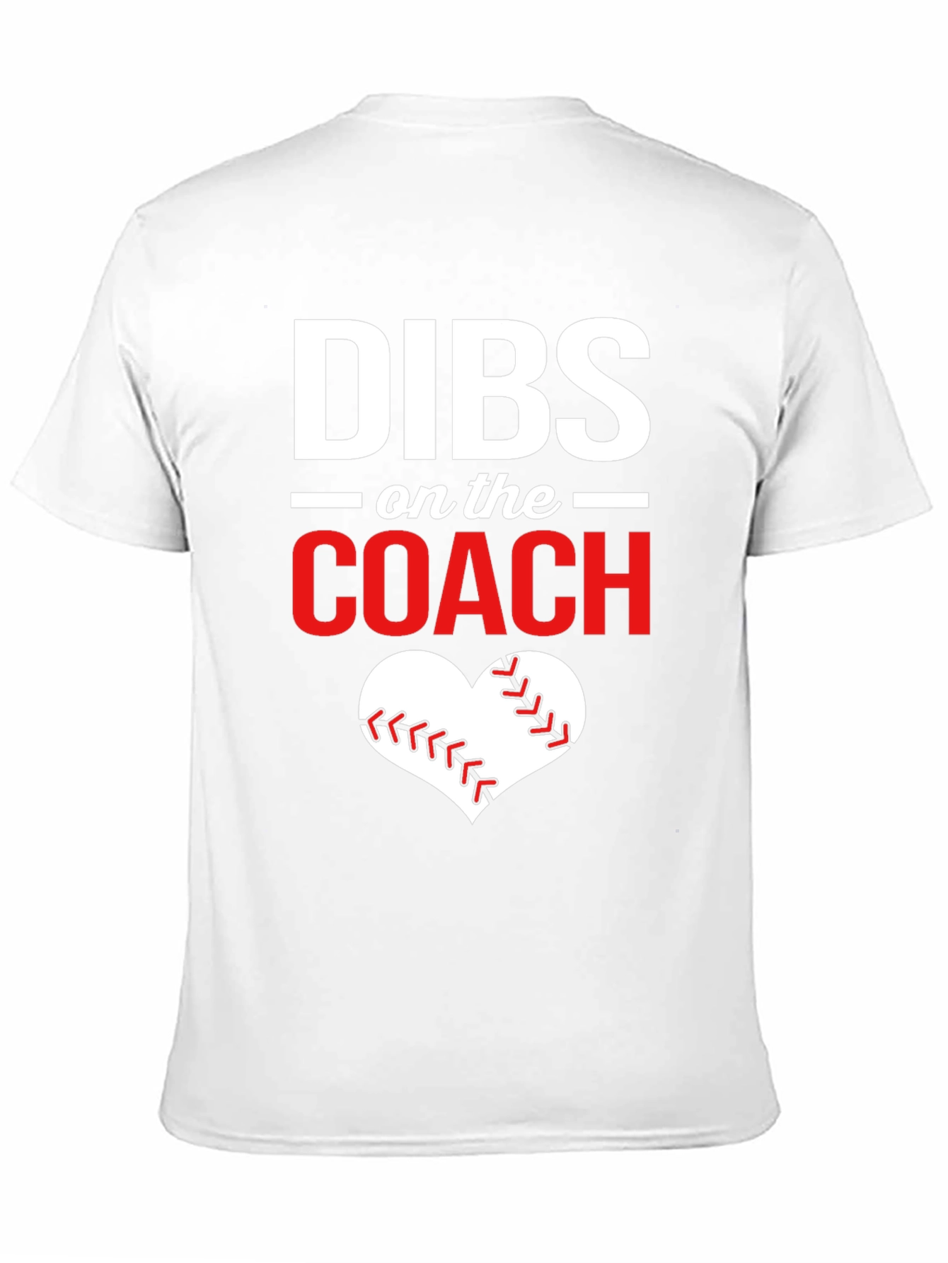 Black Dibs on the Coach Baseball Heart Graphic Tee view 11