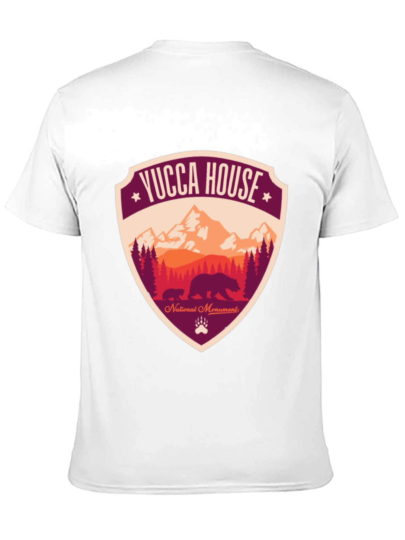 Black Yucca House National Monument T-Shirt view 11