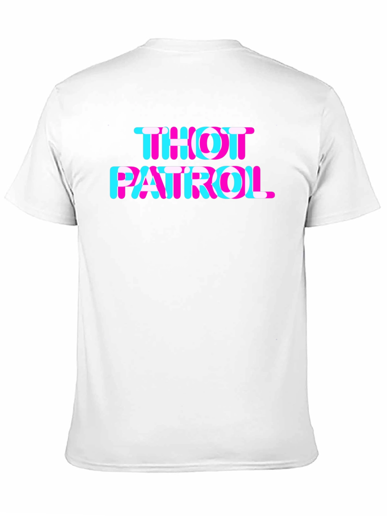 Black THOT PATROL Graphic Tee - TikTok Trend Inspired view 11