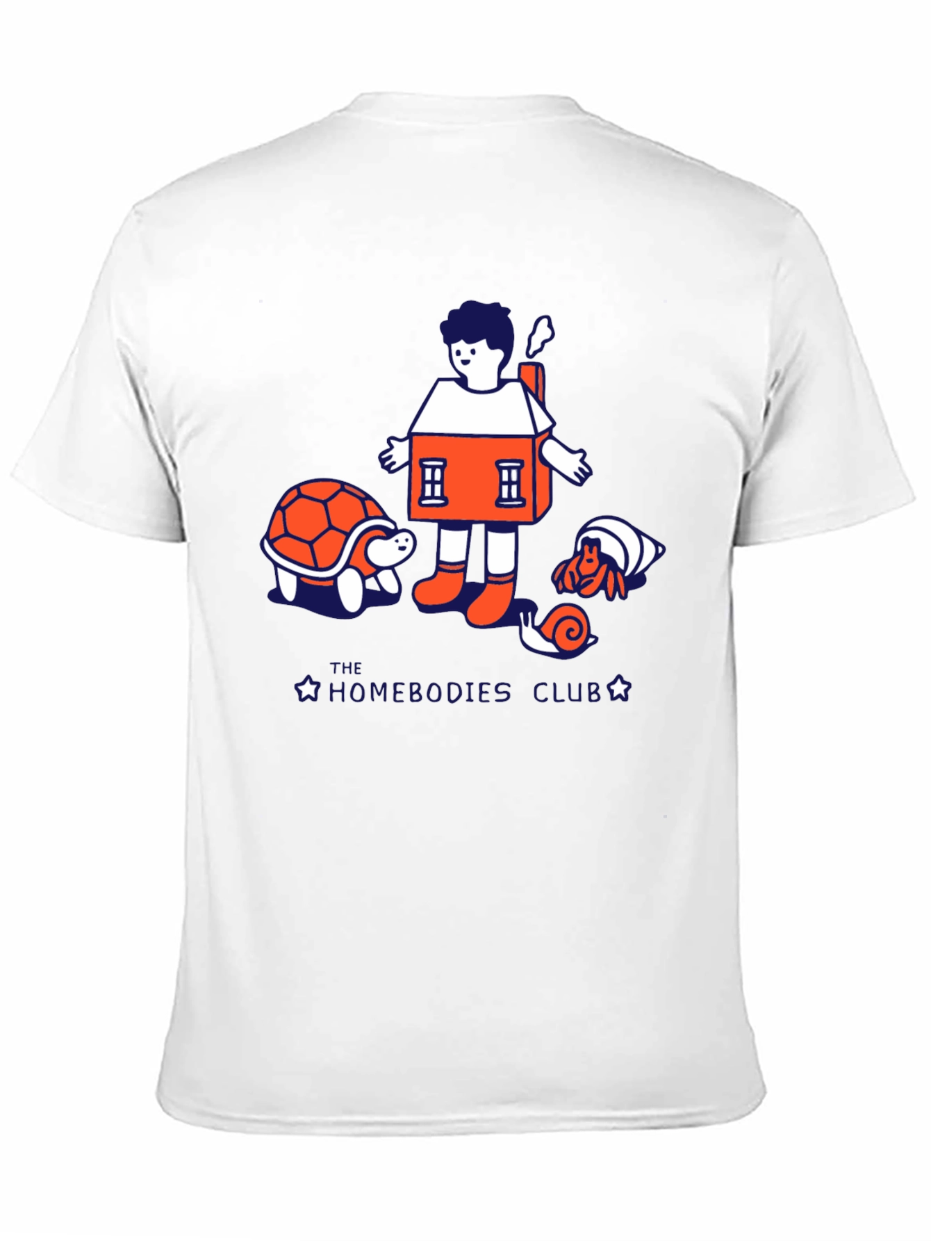 Black Homebodies Club Graphic Tee view 11