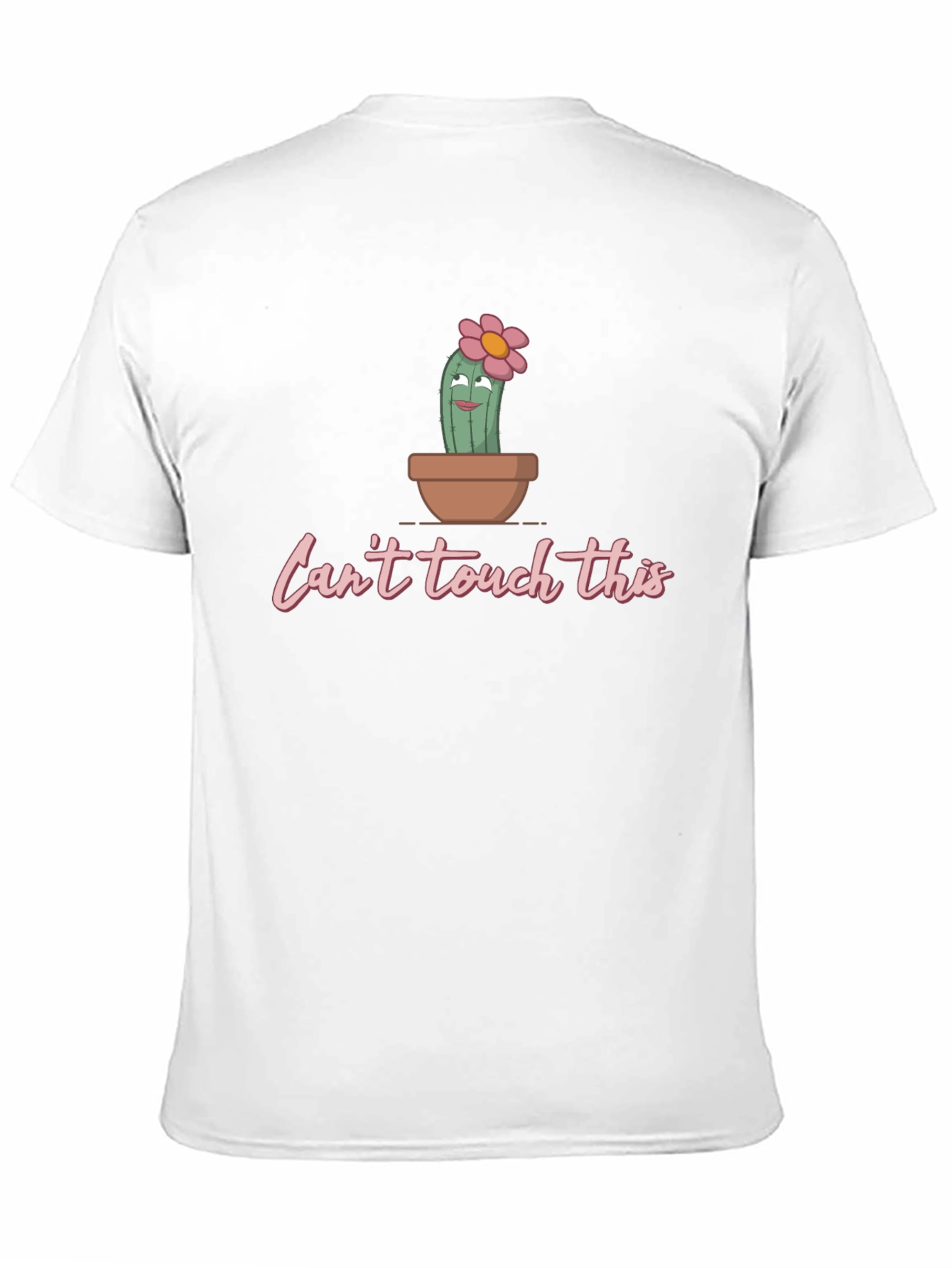 Black Can't Touch This Cactus T-Shirt - Funny Graphic Tee view 11