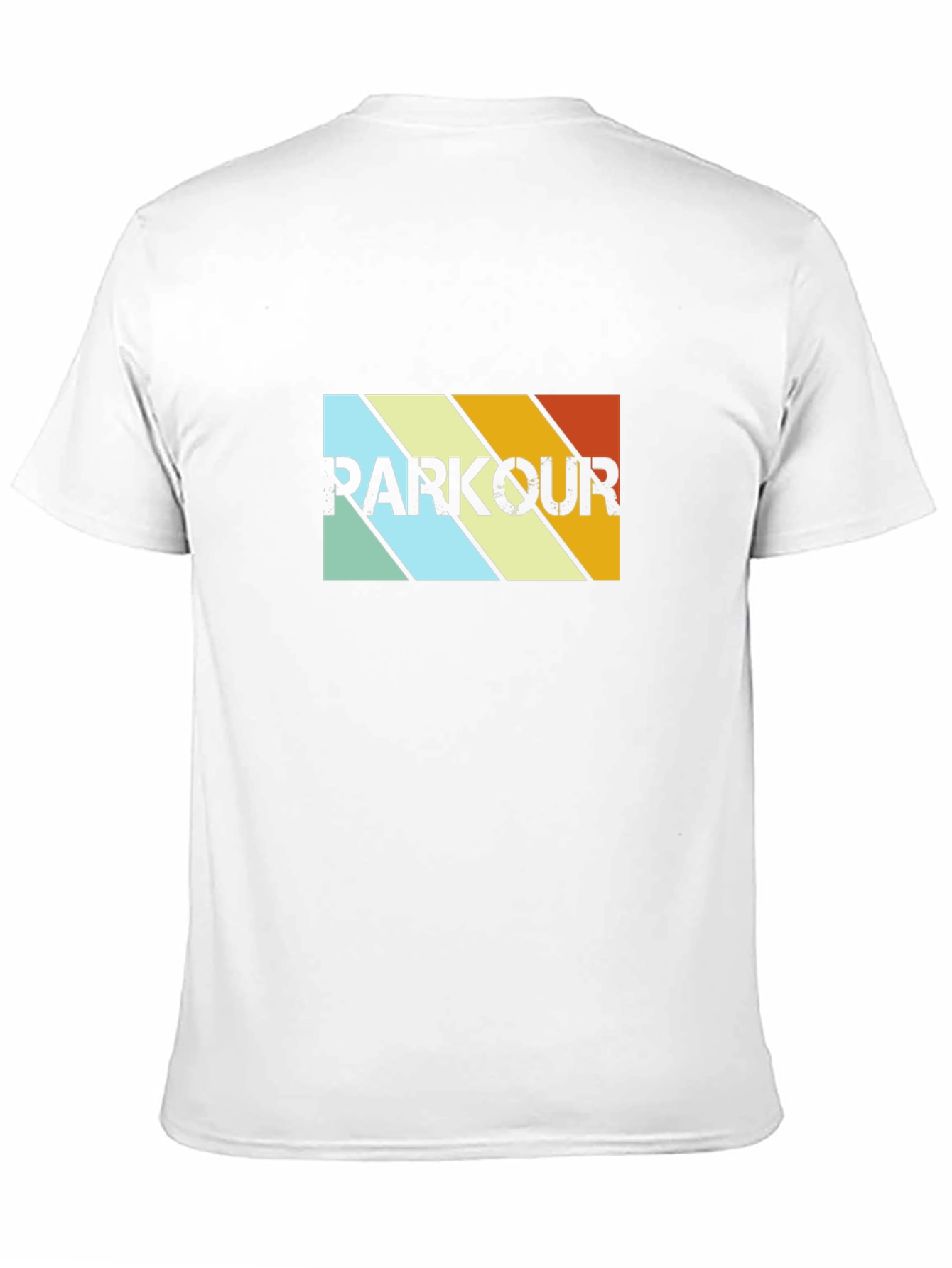 Black Retro Parkour T-Shirt - Urban Sportswear view 11