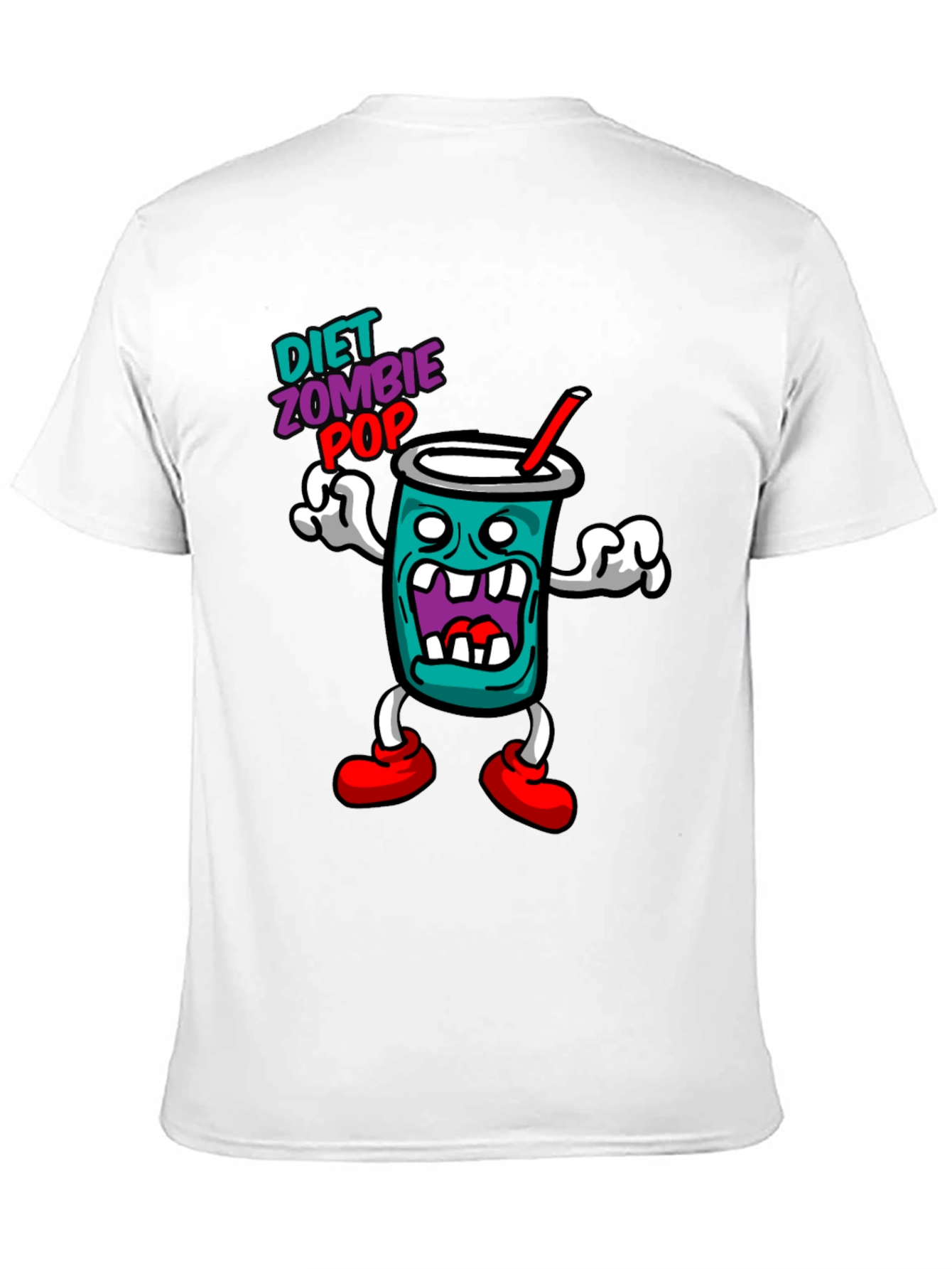 Black Diet Zombie Pop Black Graphic Tee view 11