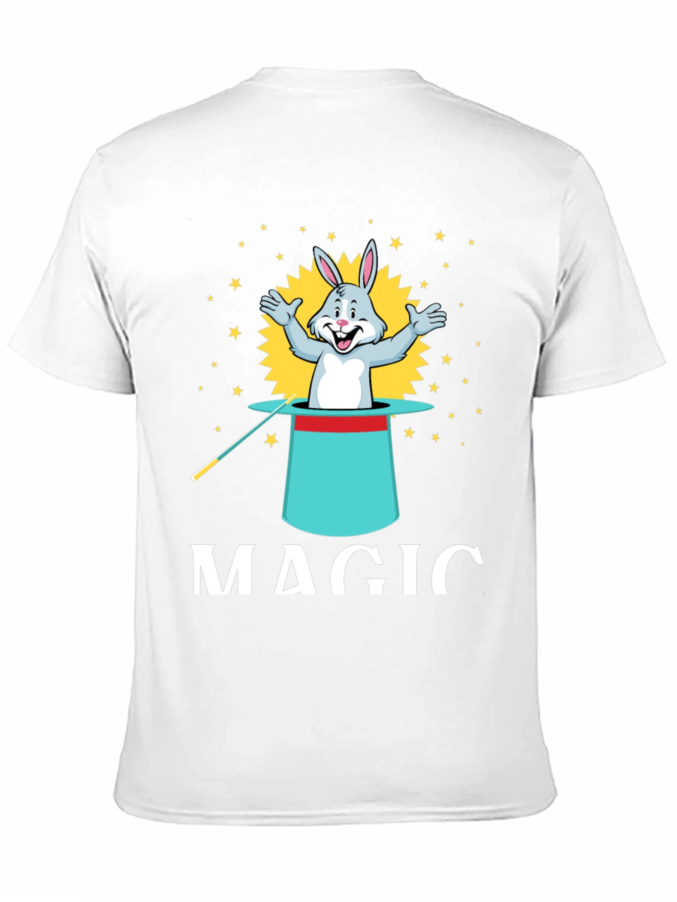 Black Magic Rabbit Tee - Illusionist Style view 11