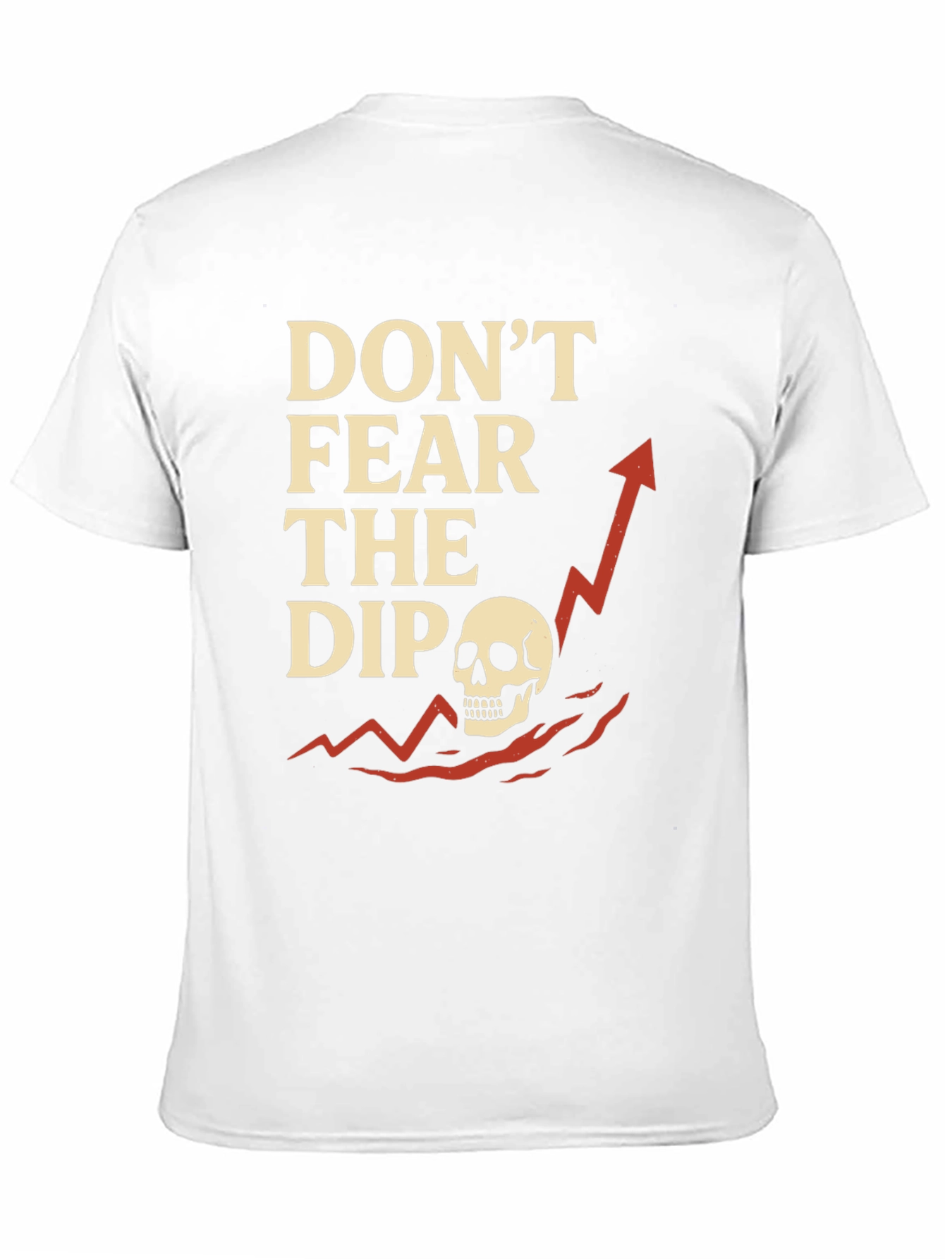 Black Don't Fear The Dip T-Shirt - Stock Market Apparel view 11