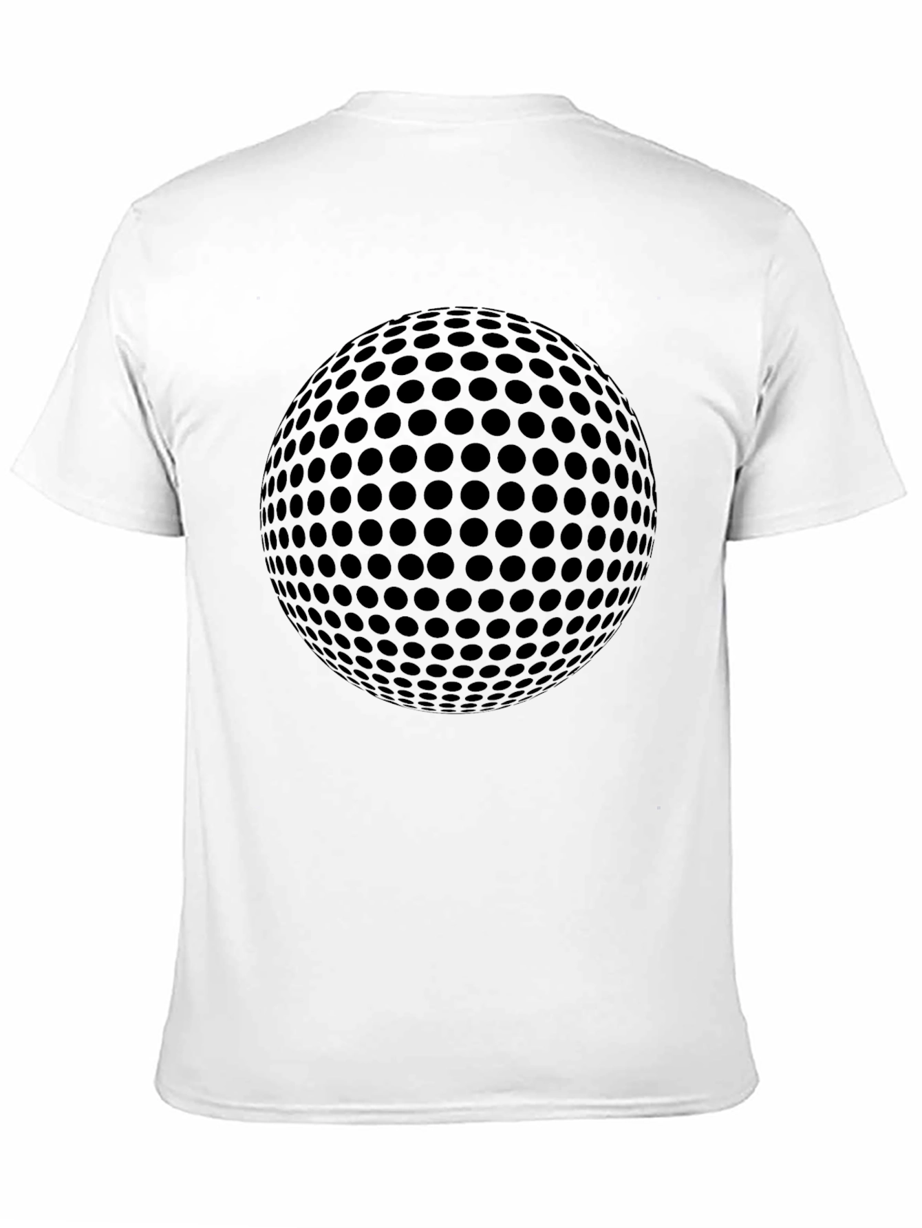 Golf Ball Graphic Black Tee - 11