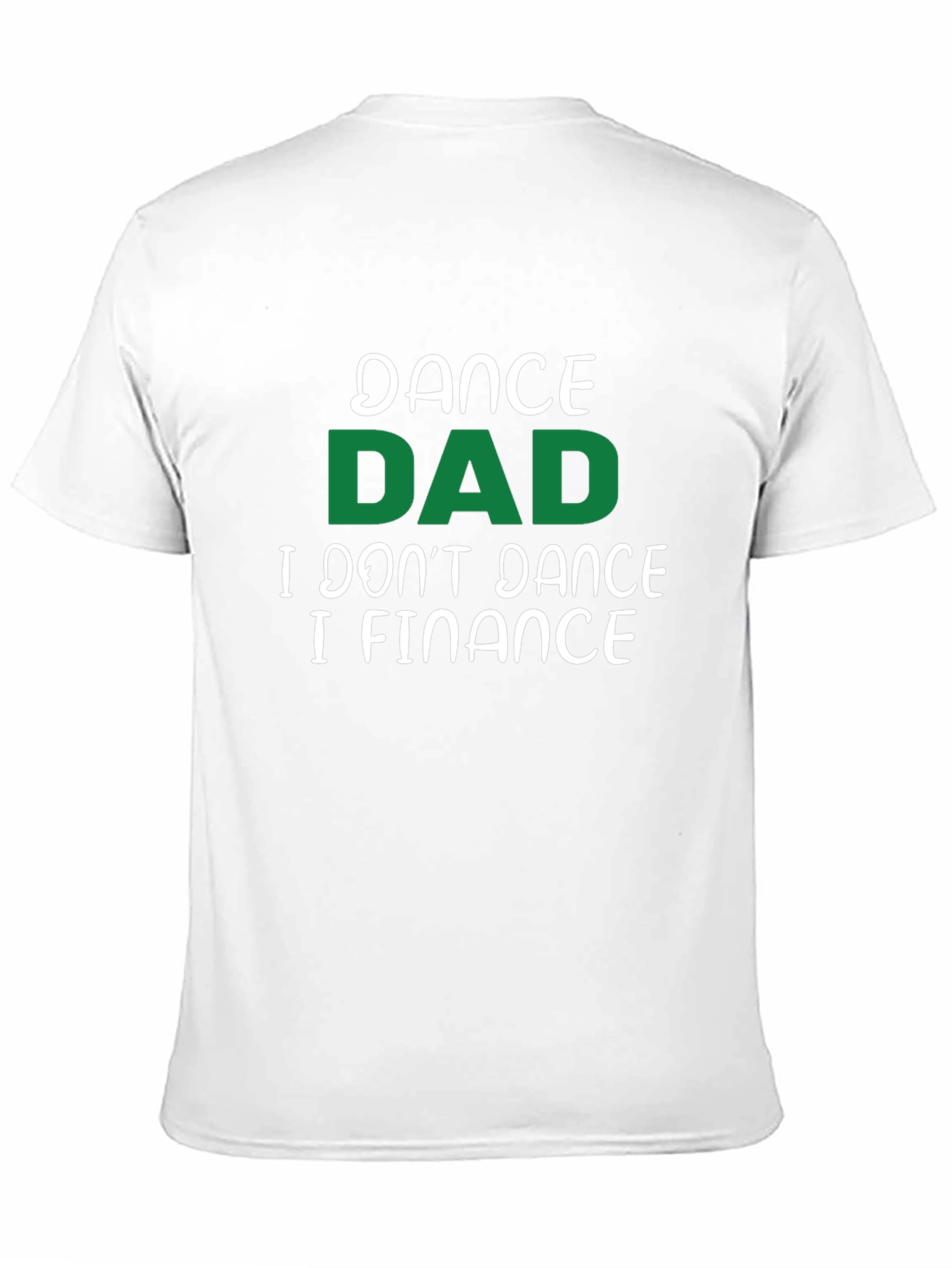 Black Dance Dad Finance T-Shirt view 11