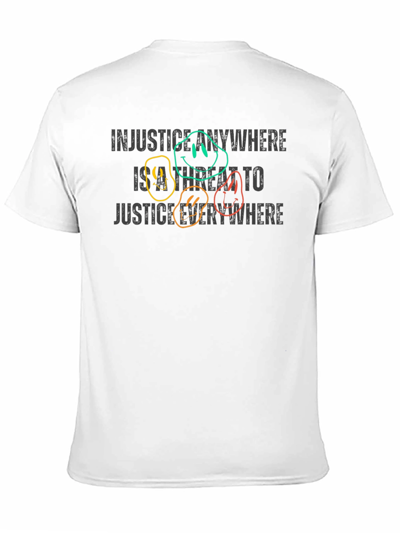 Black Injustice Anywhere T-Shirt | Unisex Soft Cotton Tee view 11