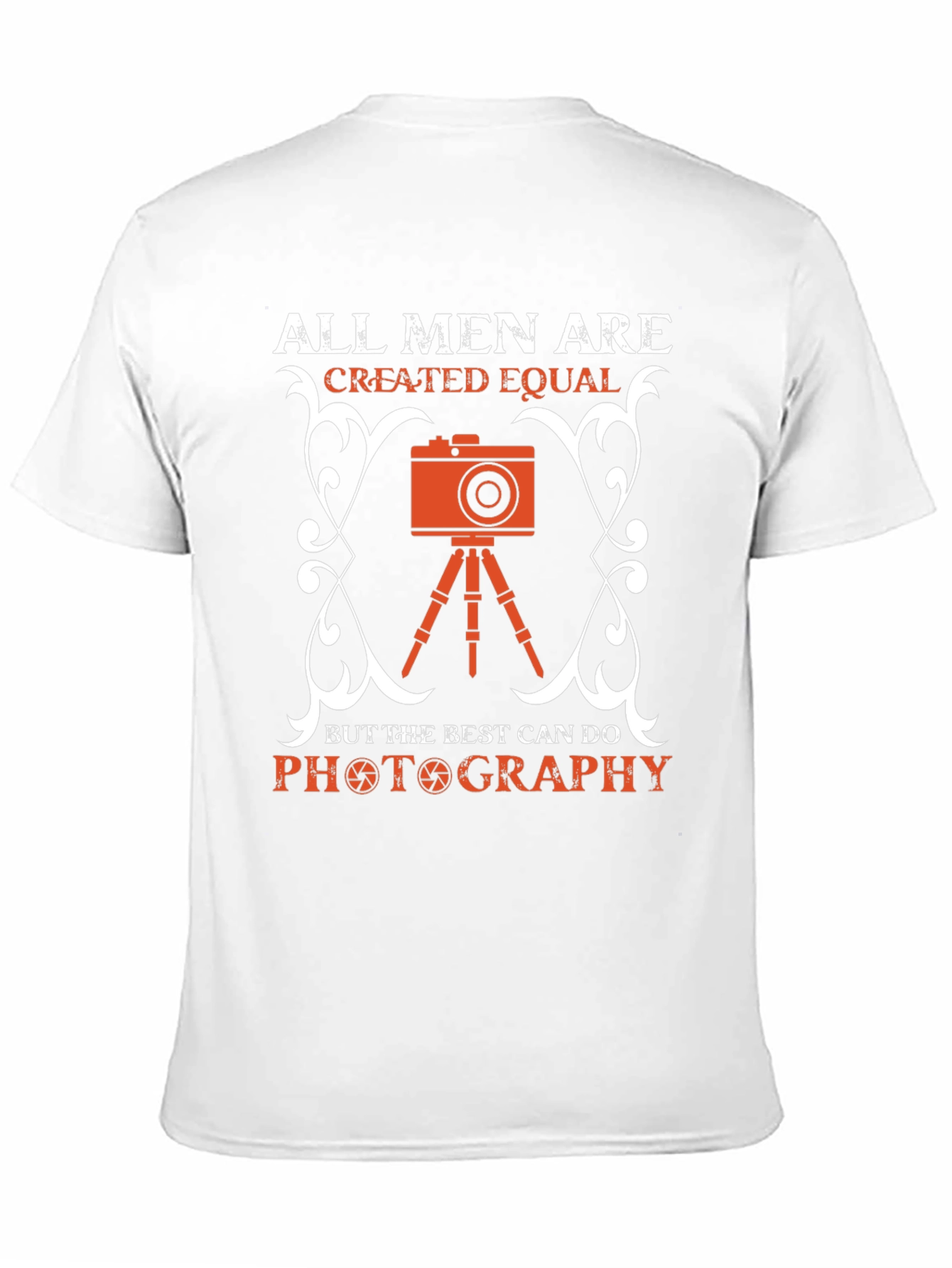 Black Photography Lover T-Shirt - All Men Created Equal view 11