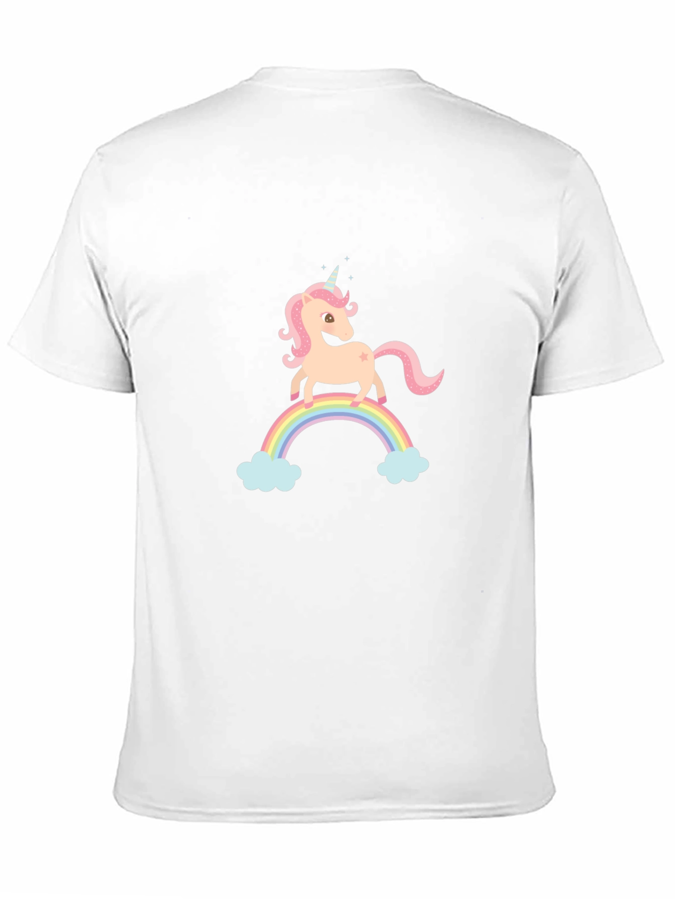 Black Unicorn Rainbow T-Shirt - Magical Graphic Tee view 11