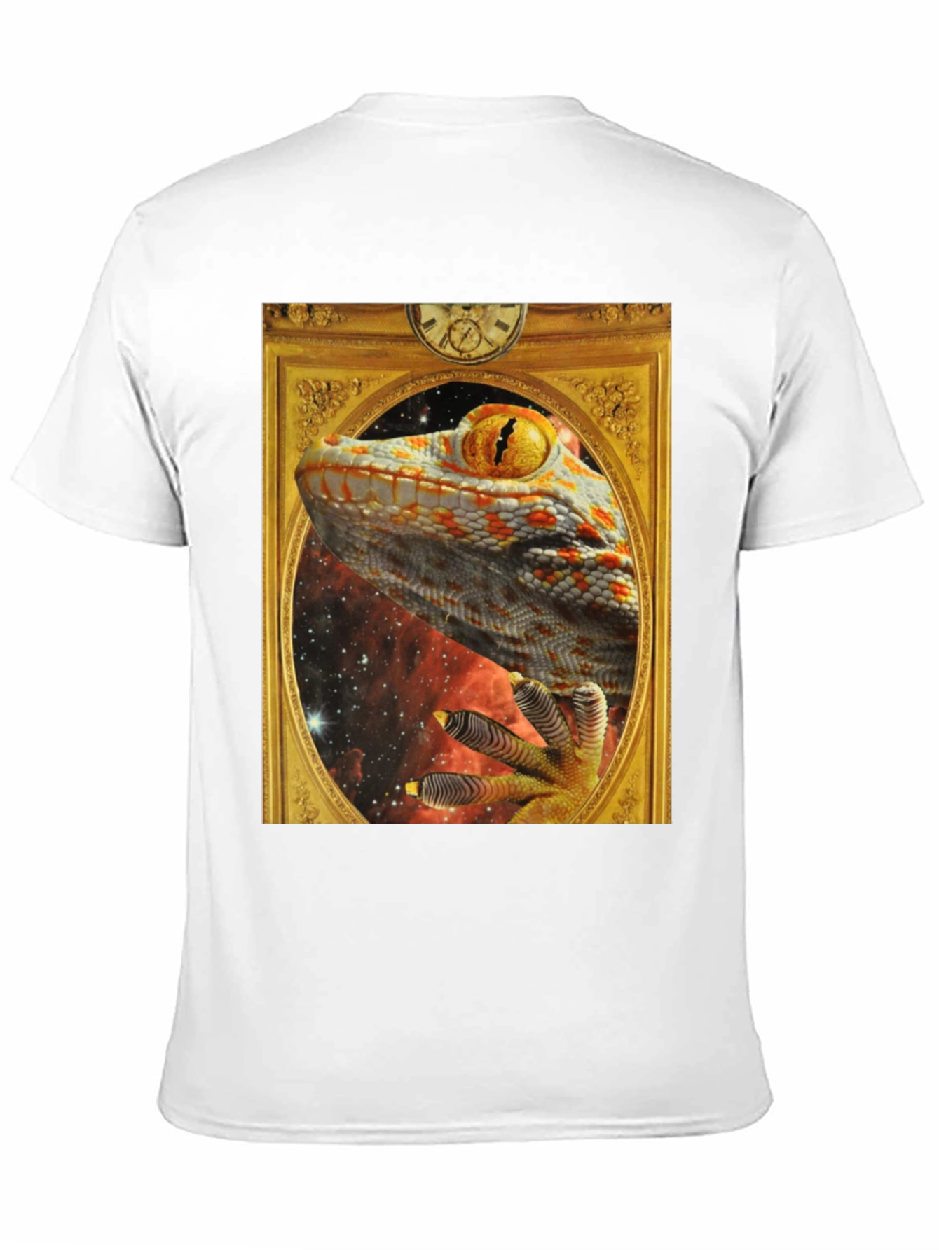 Black Lizard in Frame Graphic Tee view 11