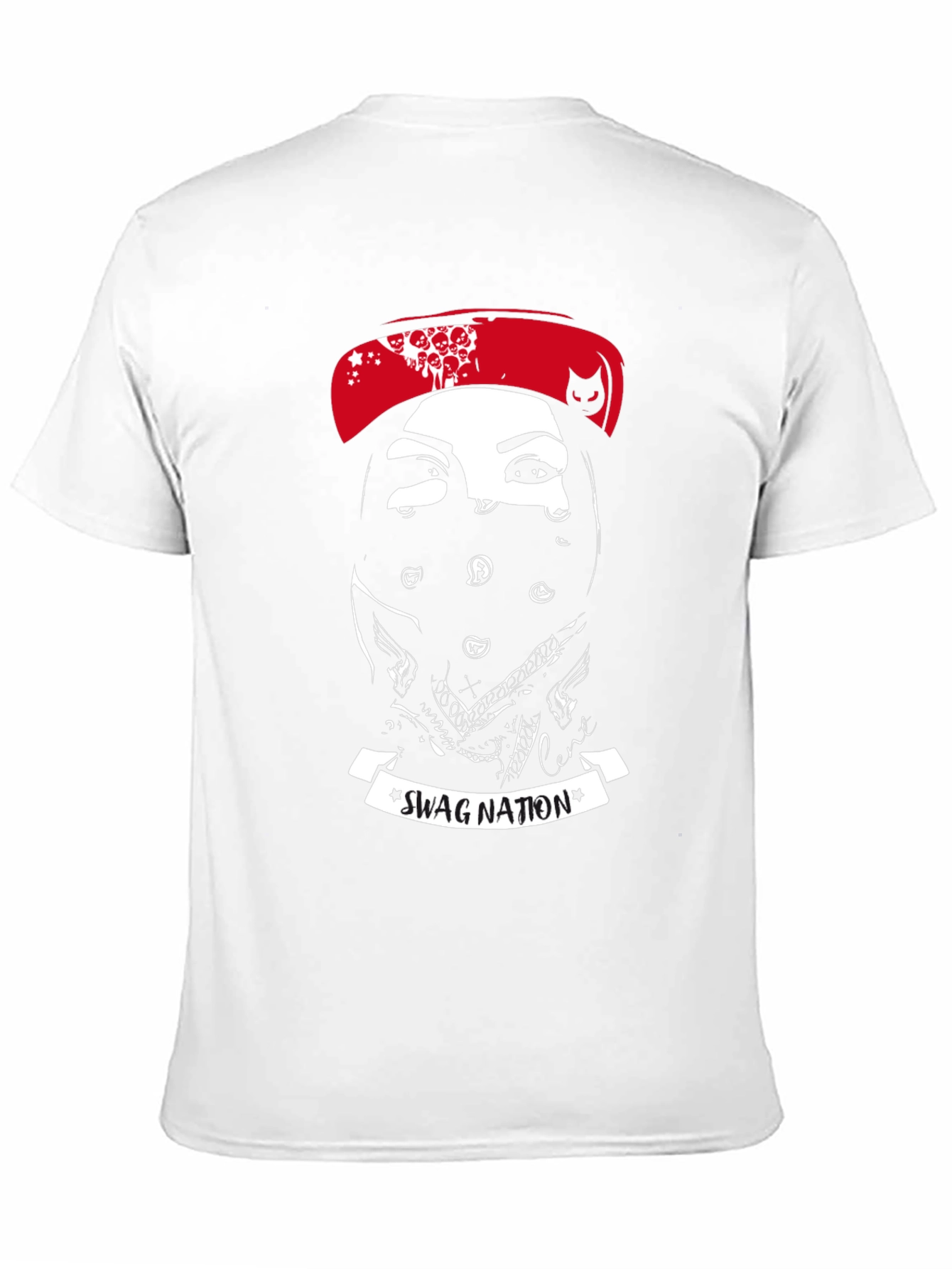 Black Swag Nation Graphic Tee - Men's Black T-Shirt view 11