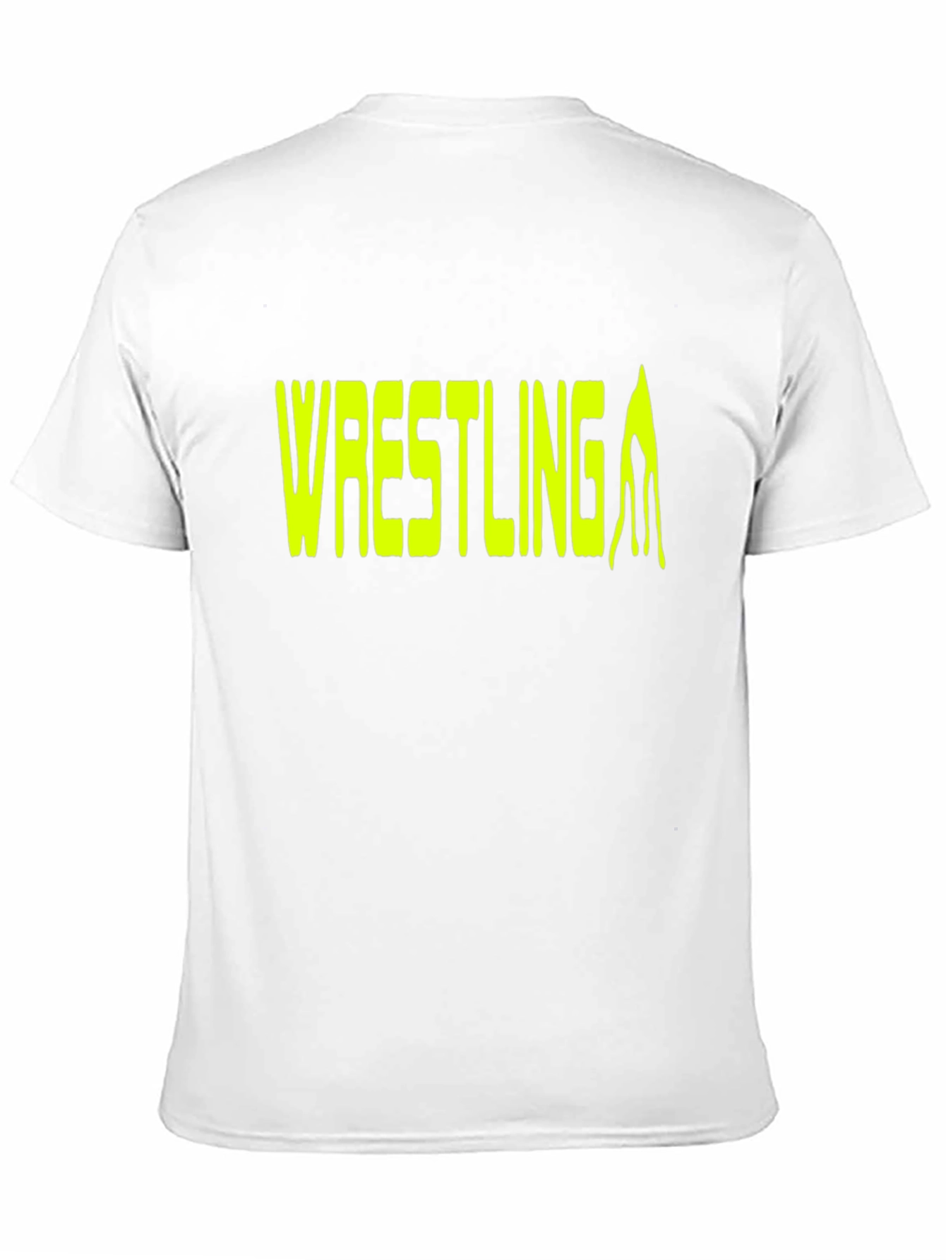 Black Wrestling Graphic T-Shirt - Black view 11