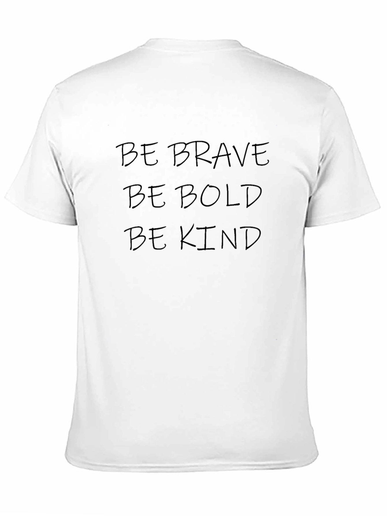 Black Be Brave, Bold, Kind T-Shirt view 11