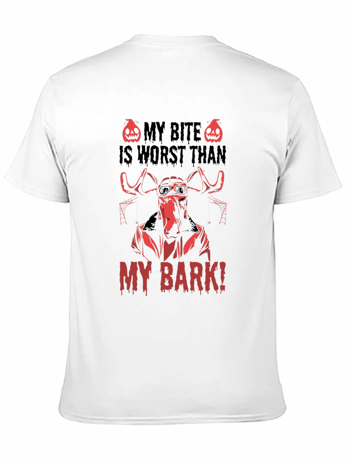 Black My Bite Is Worst Than My Bark T-Shirt view 11