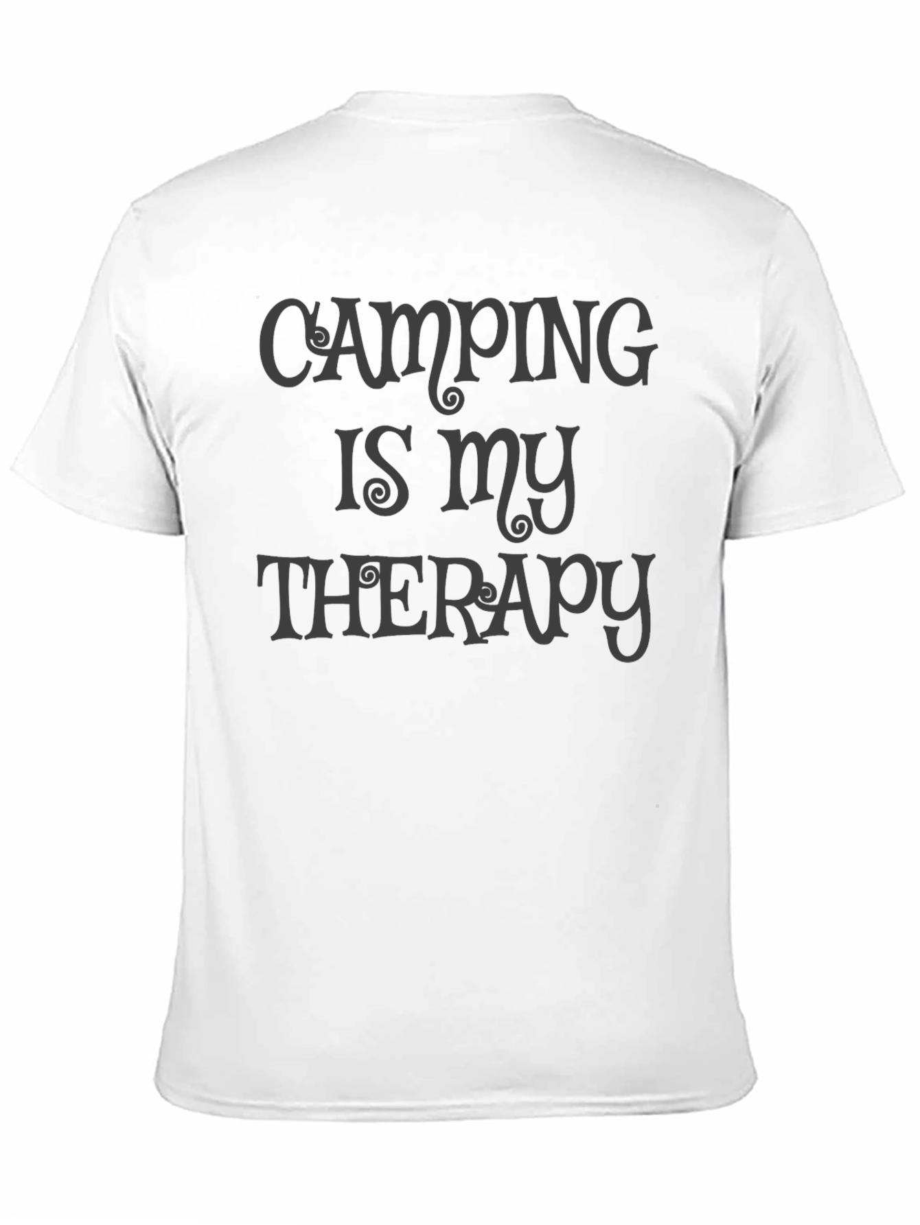 Black Camping is My Therapy T-Shirt view 11