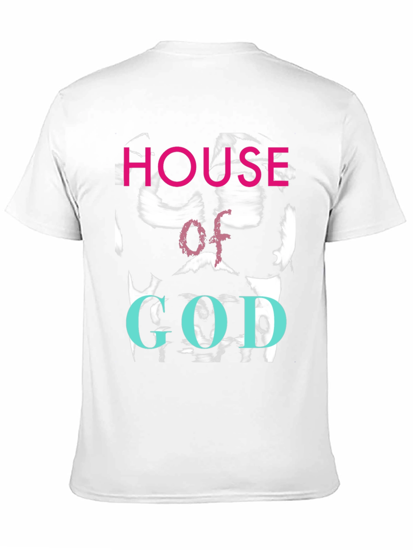 Black House of God Graphic Tee - Edgy Streetwear view 11