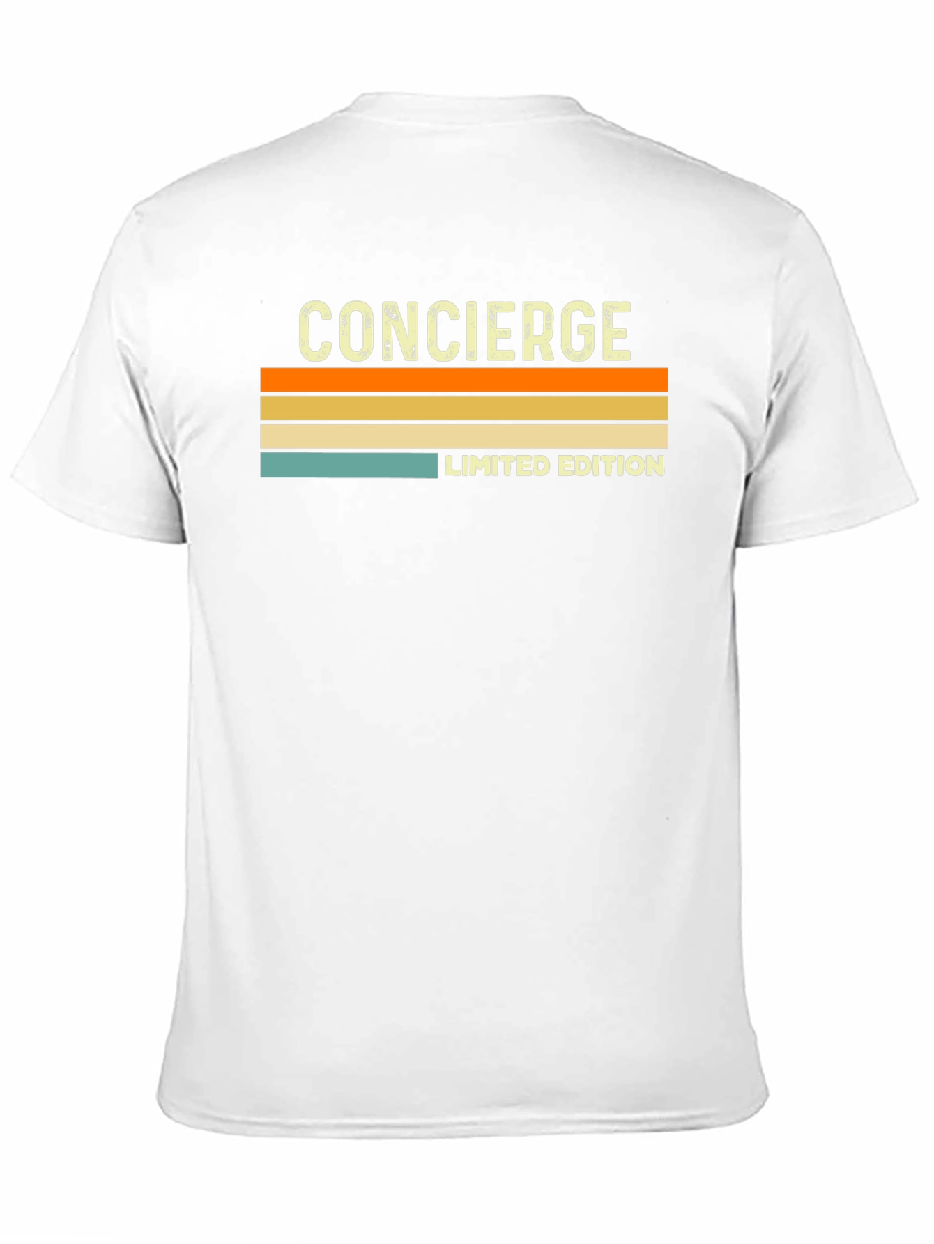 Black Concierge Limited Edition Vintage Style T-Shirt view 11