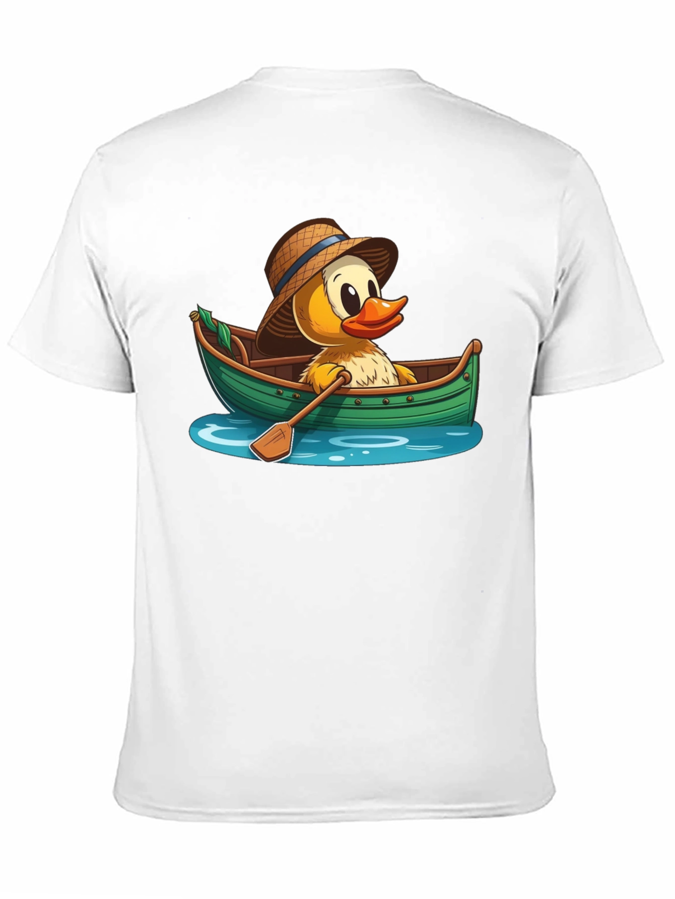 Black Duck in Boat Graphic T-Shirt view 11