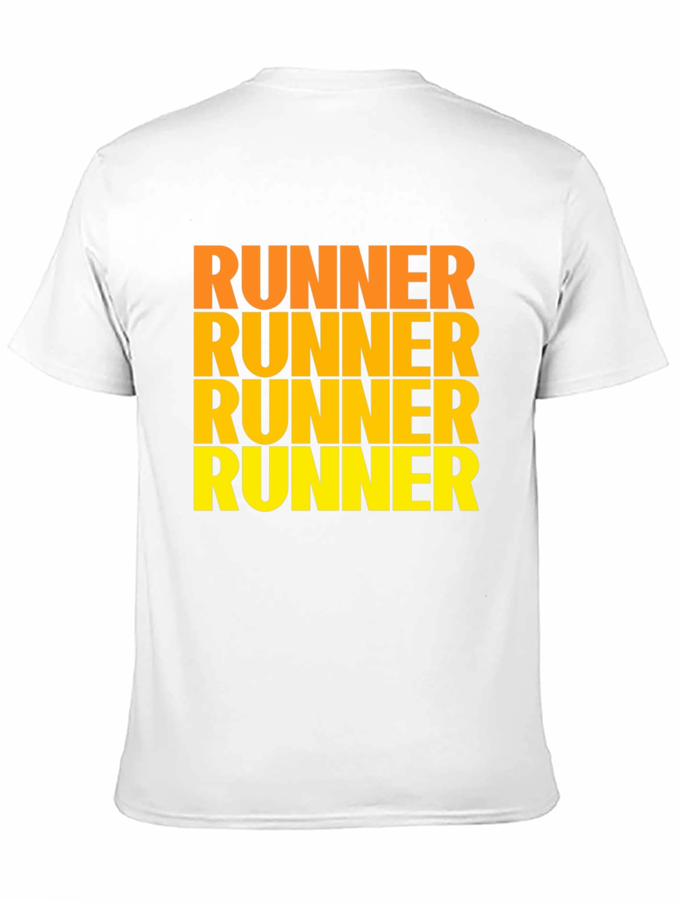 Runner Text Graphic Black T-Shirt - 11