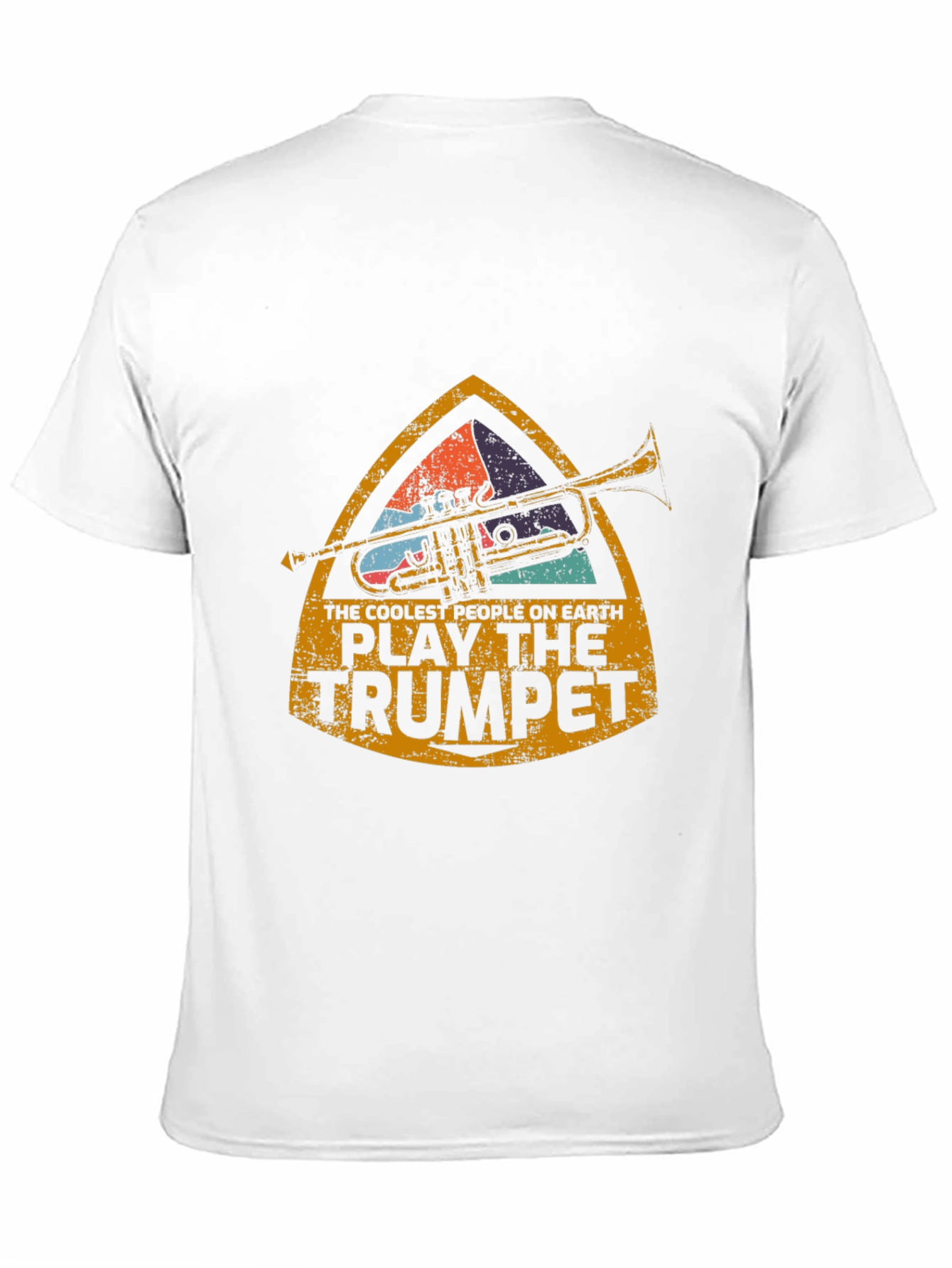 Black Coolest Trumpet Player T-Shirt view 11