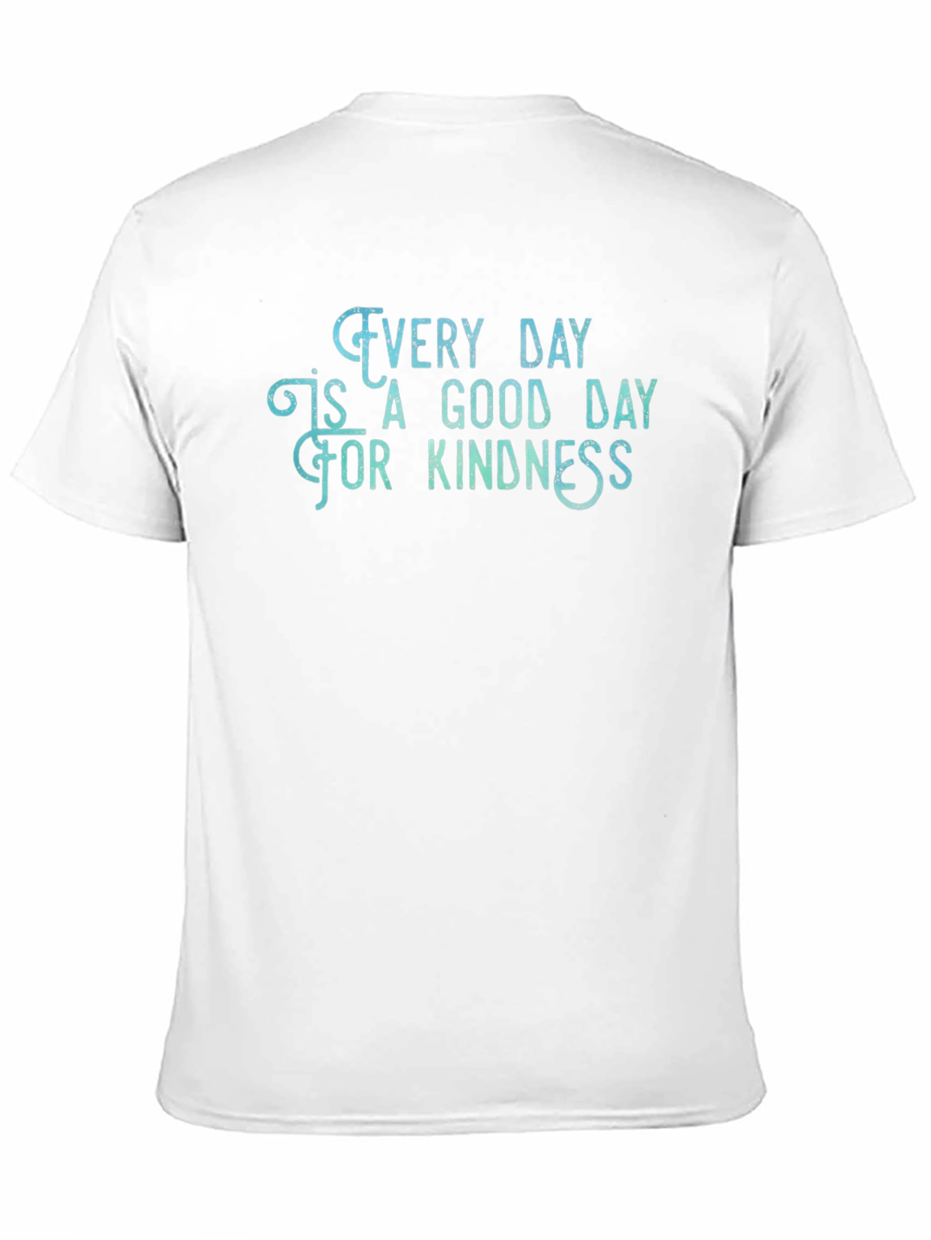 Black Kindness Everyday Graphic Tee - Black Unisex view 11