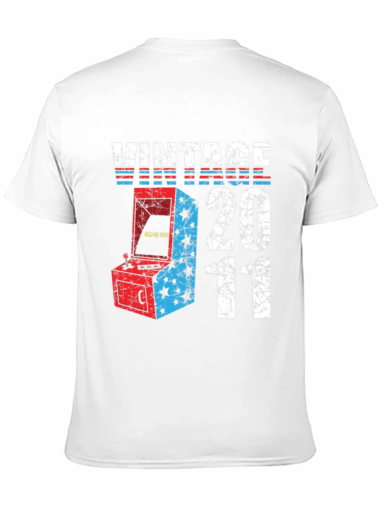 Black Vintage 2011 Arcade T-Shirt view 11