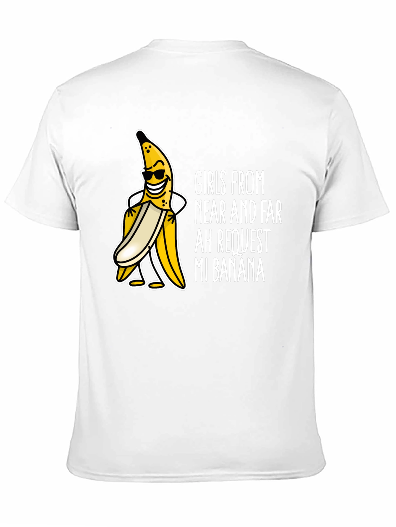 Black Girls Want My Banana T-Shirt view 11