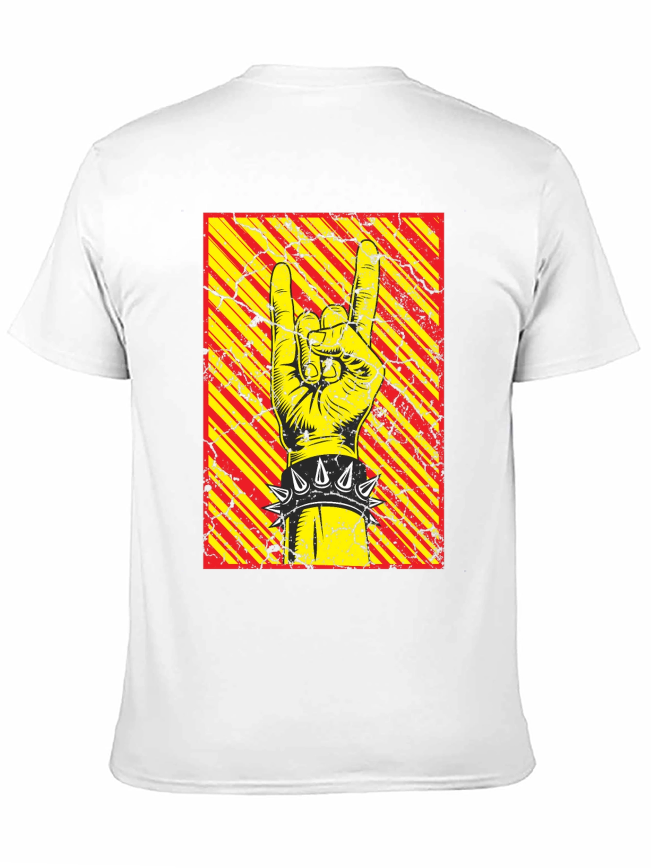 Rock On Graphic Tee - Black Cotton T-Shirt - 11