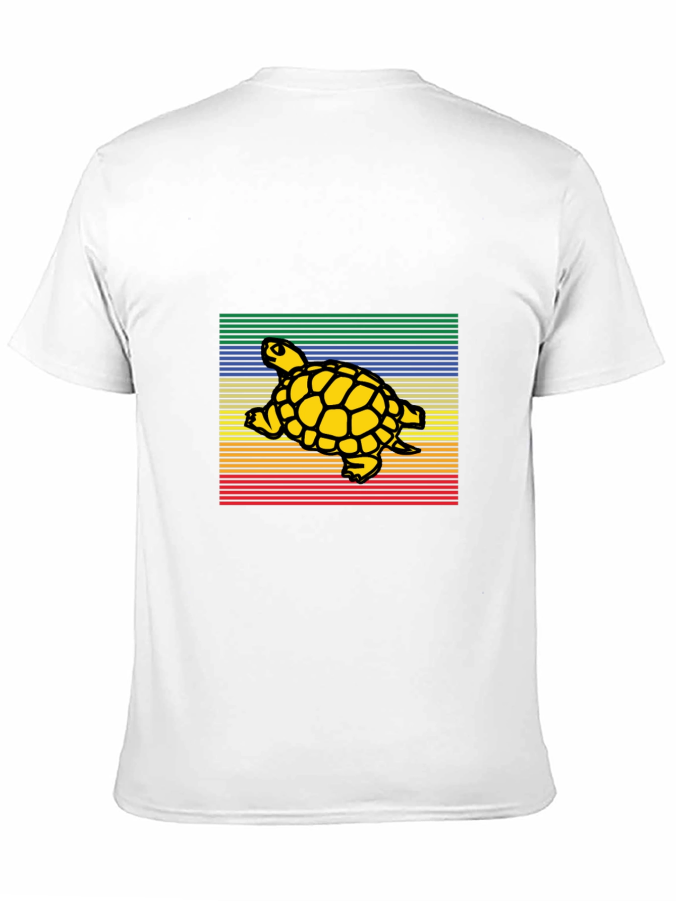Black Retro Turtle Graphic T-Shirt view 11