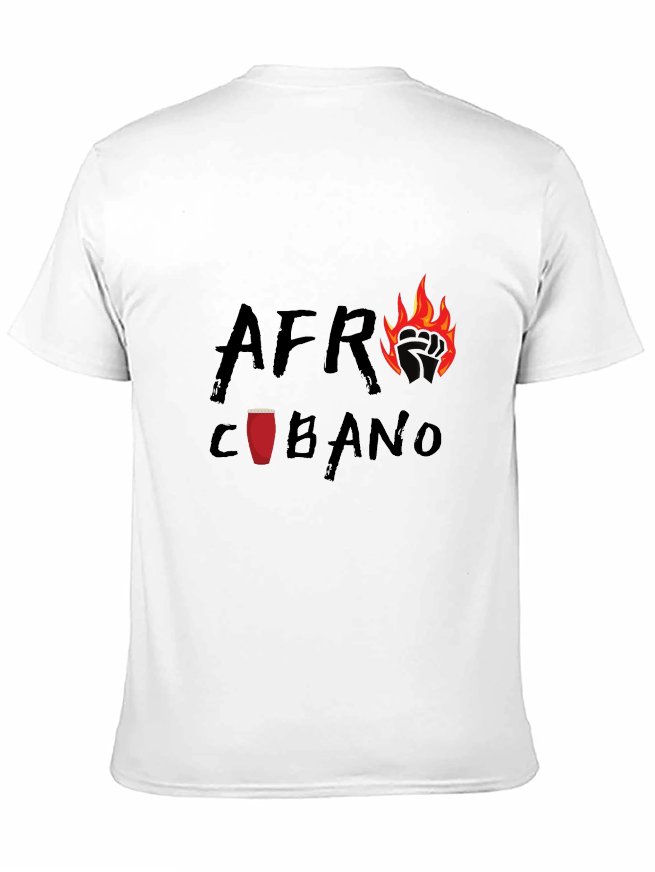 Black Afro Cubano T-Shirt - Stylish Graphic Tee view 11