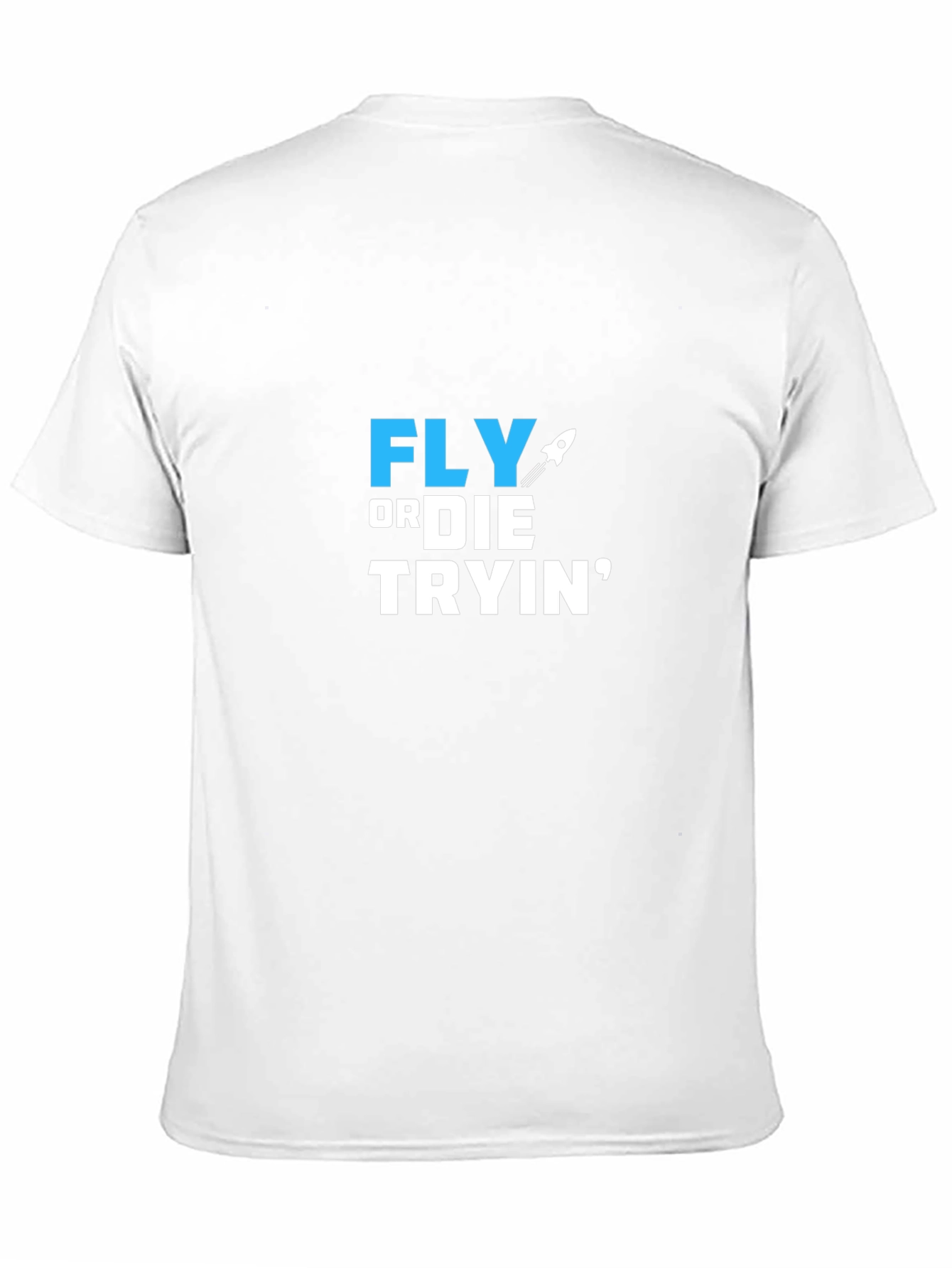 Black Fly or Die Tryin' Graphic T-Shirt view 11