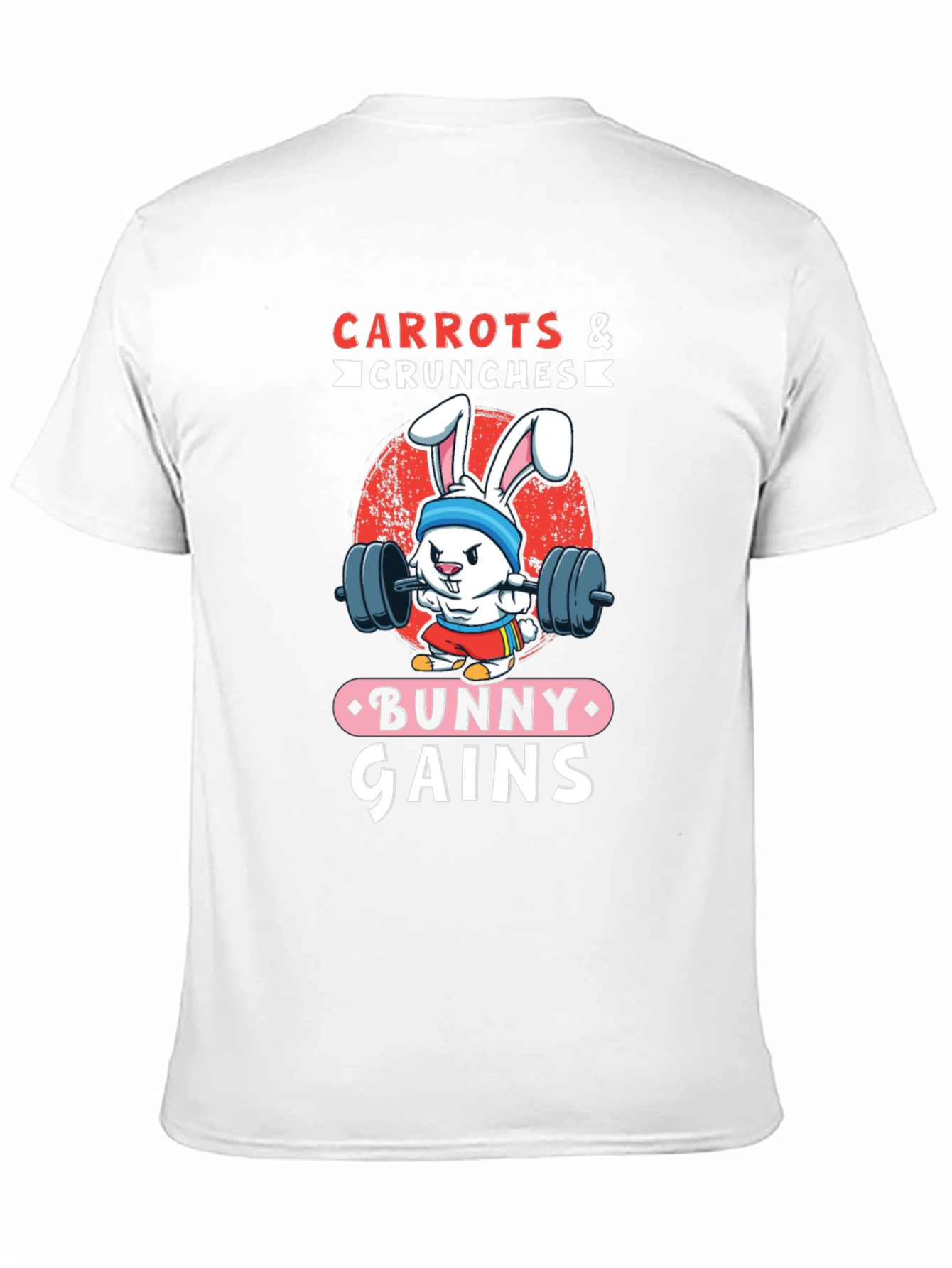 Bunny Gains T-Shirt - Carrots & Crunches - 11