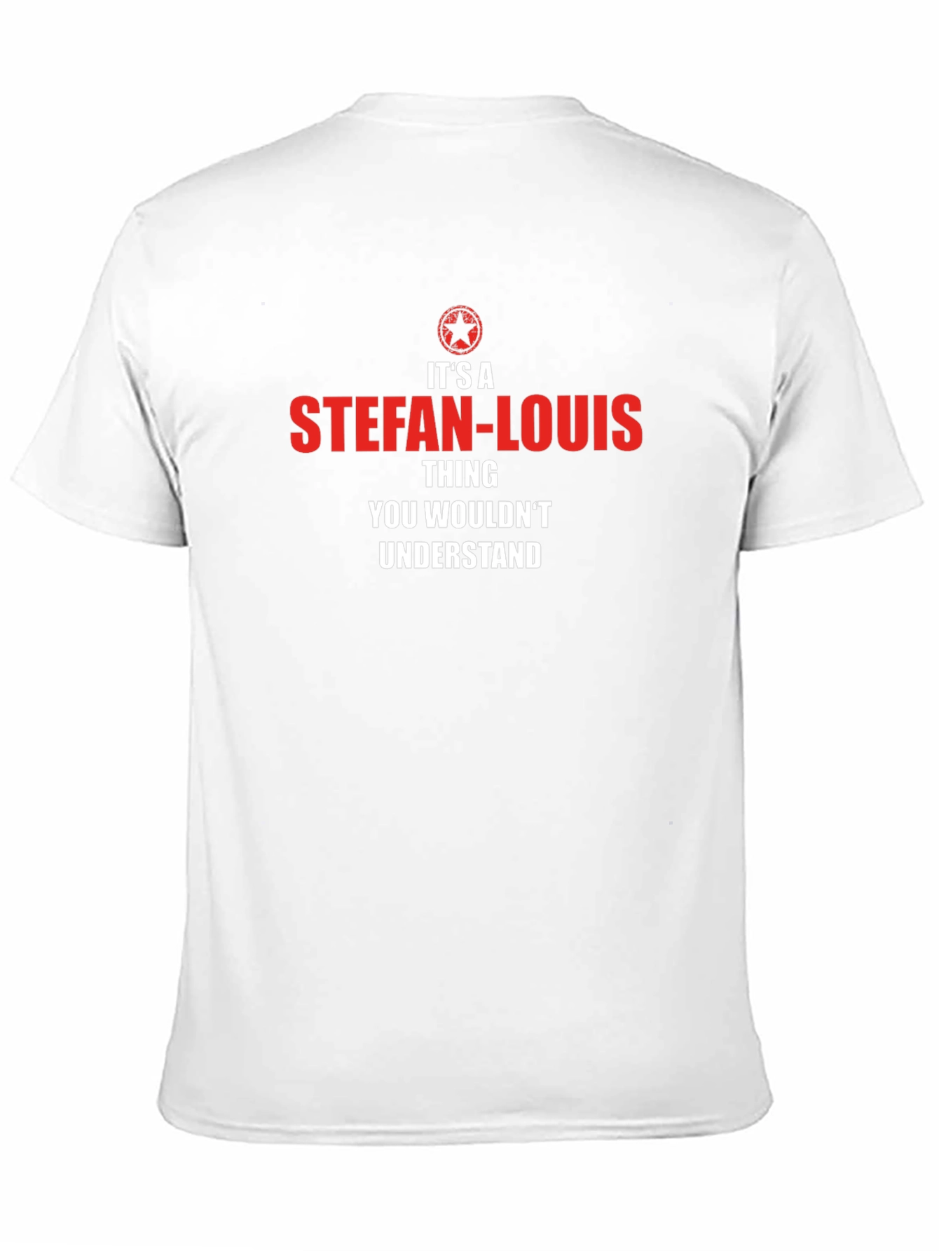 Black Stefan-Louis T-Shirt - You Wouldn't Understand! view 11