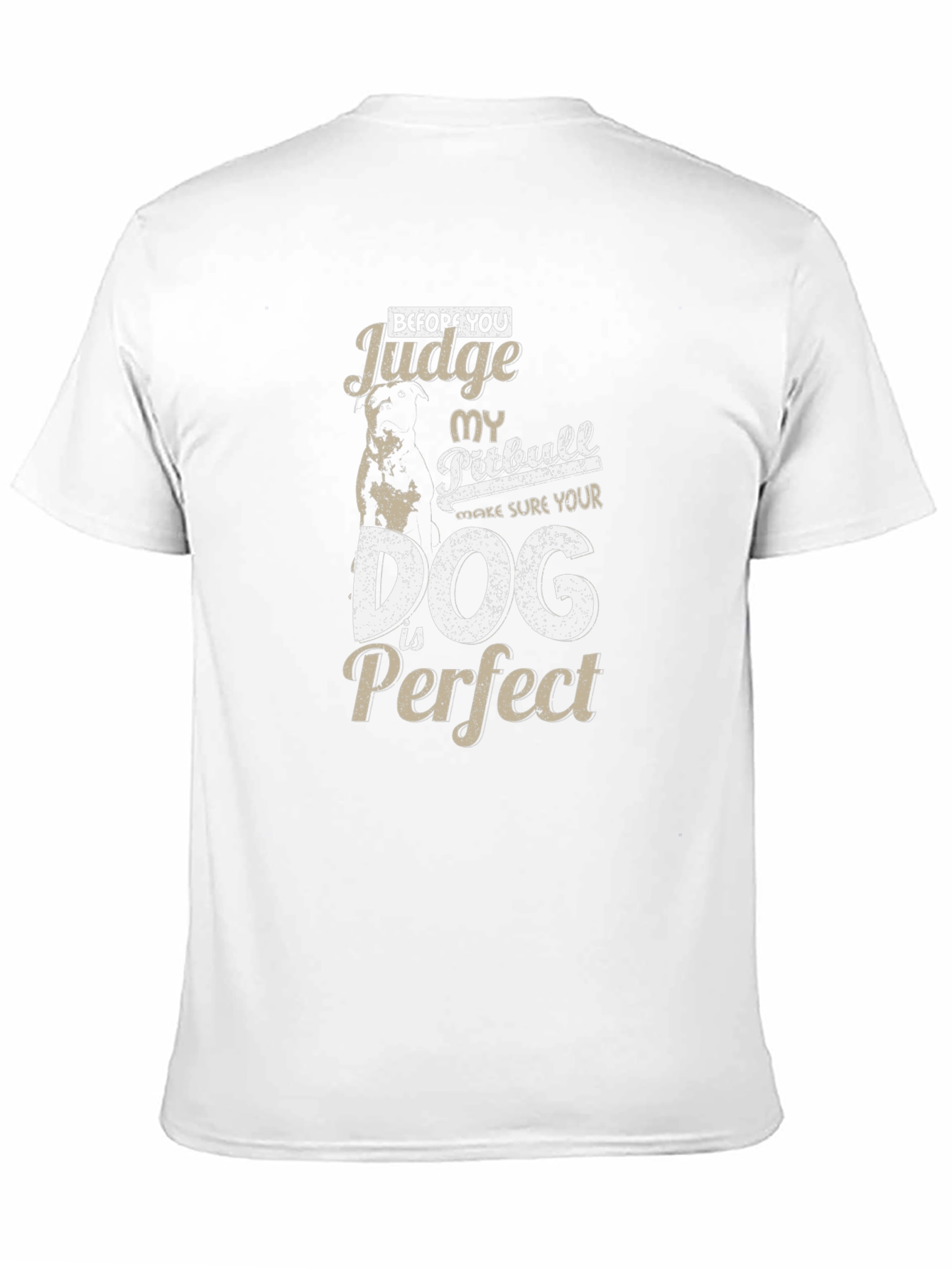 Black Before You Judge My Pitbull T-Shirt view 11